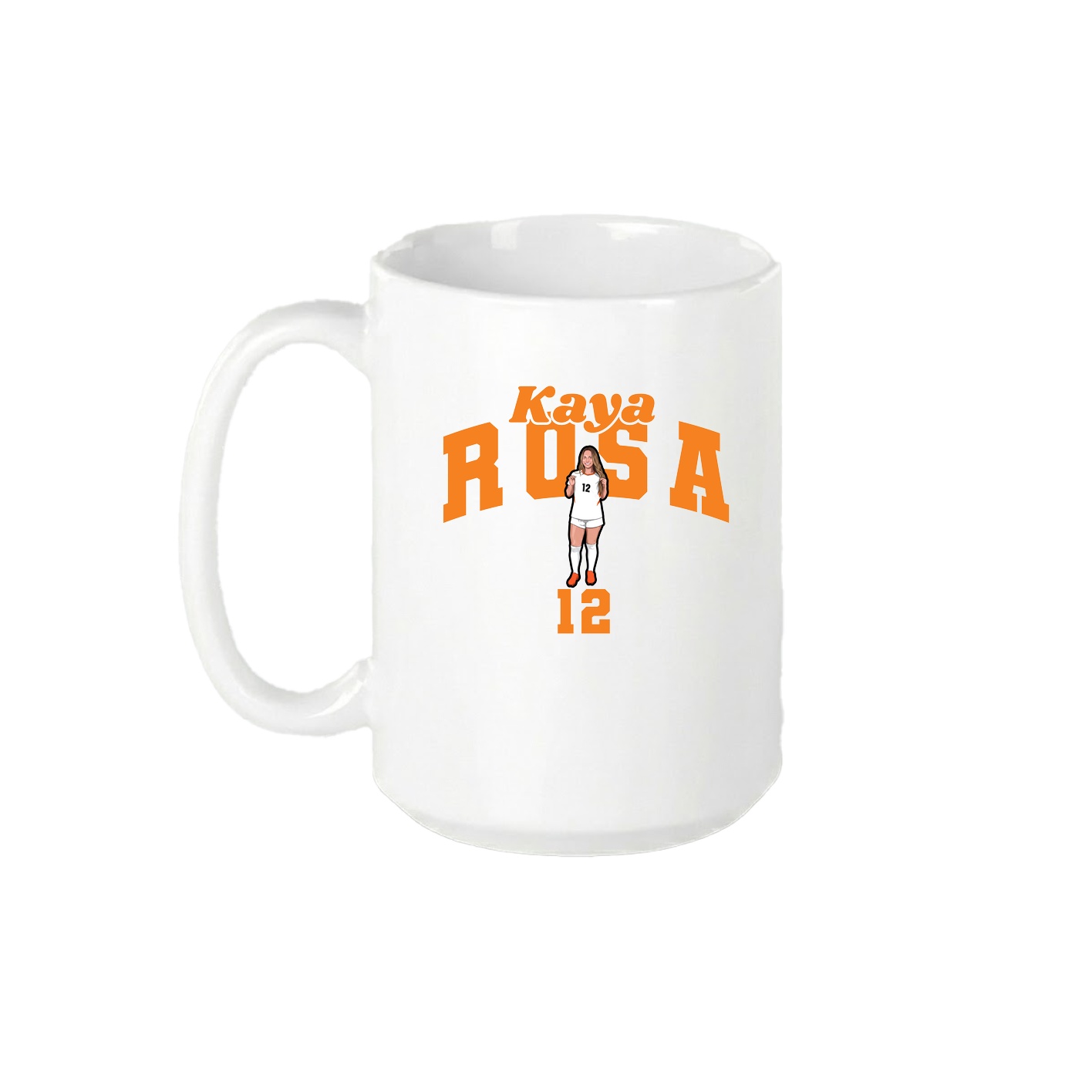 15oz Coffee Mug — Signature Arch in White