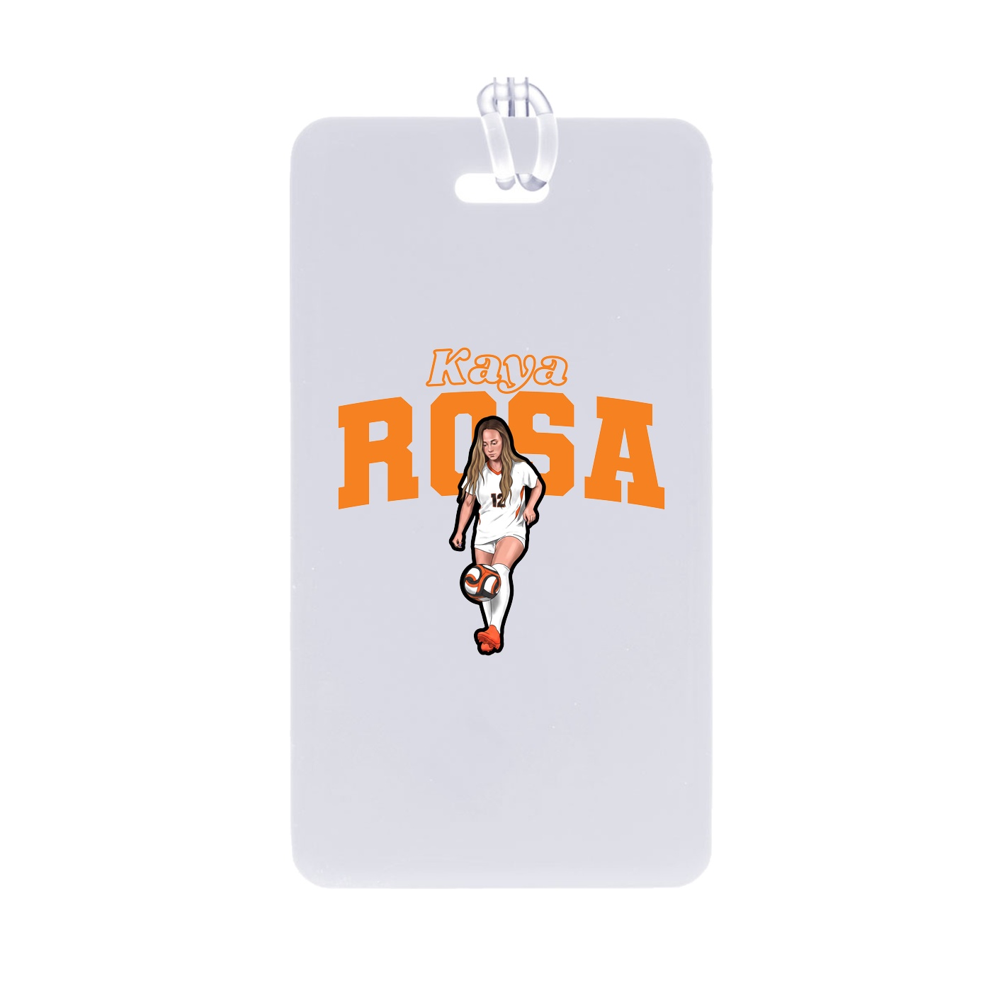 Bag Tag — Name Arch in Classic