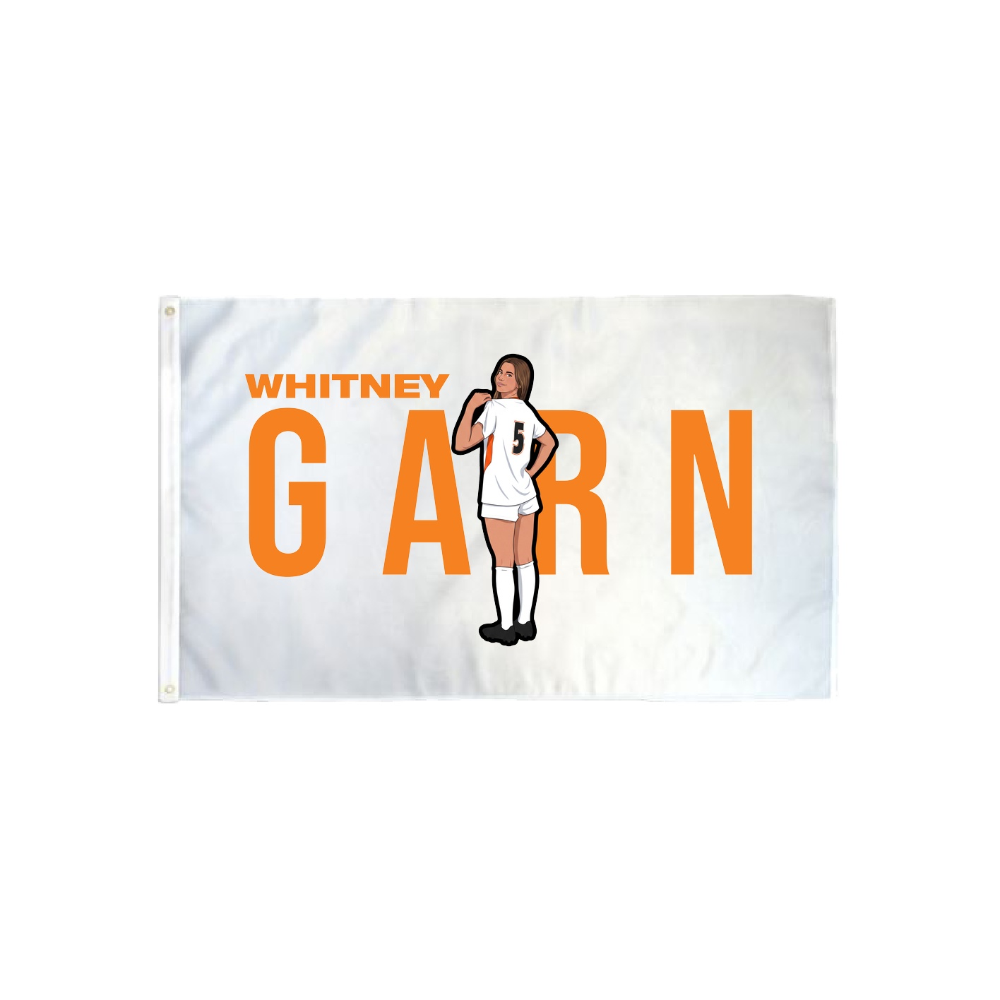 3x5 Flag — Player Name in Classic