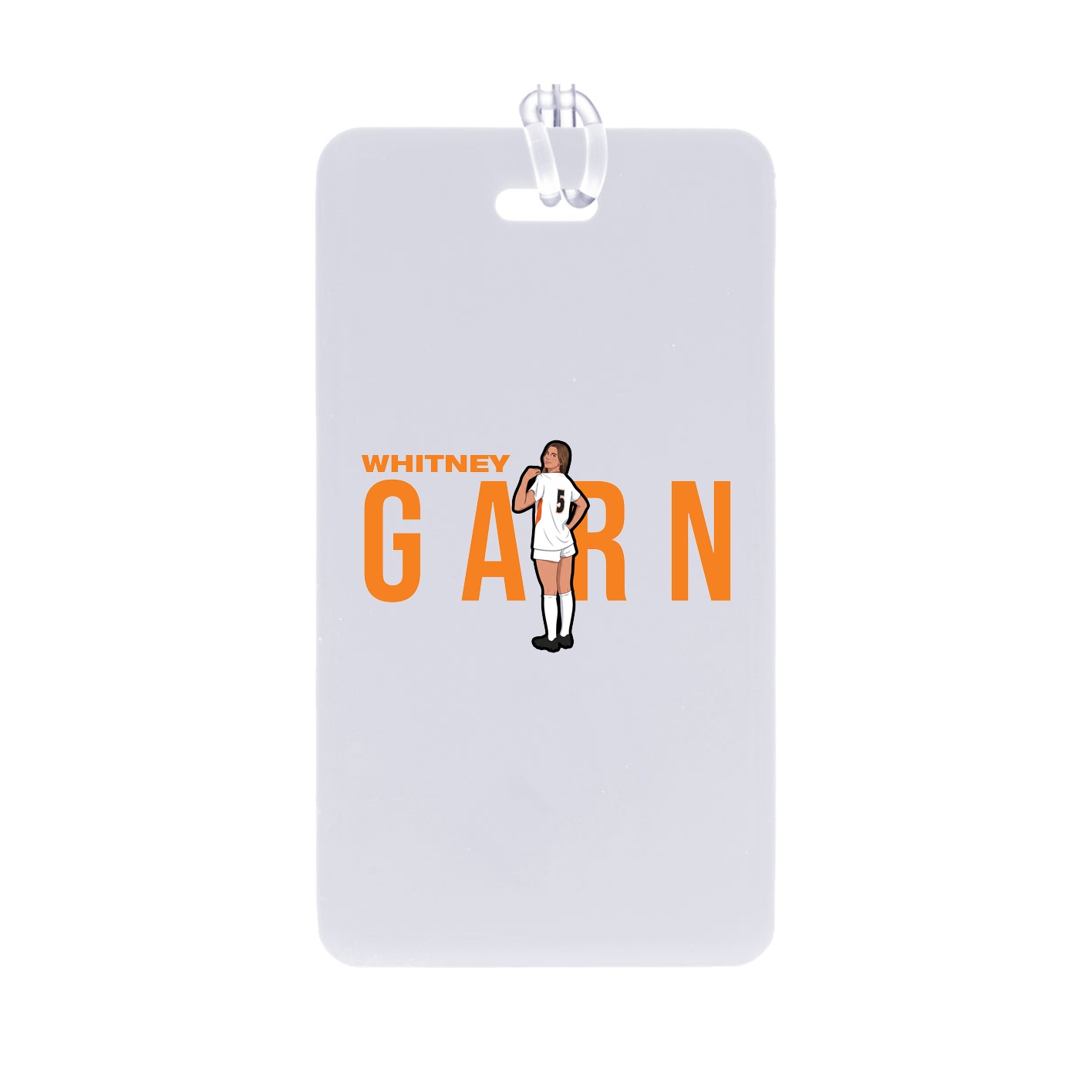 Bag Tag — Player Name in Classic