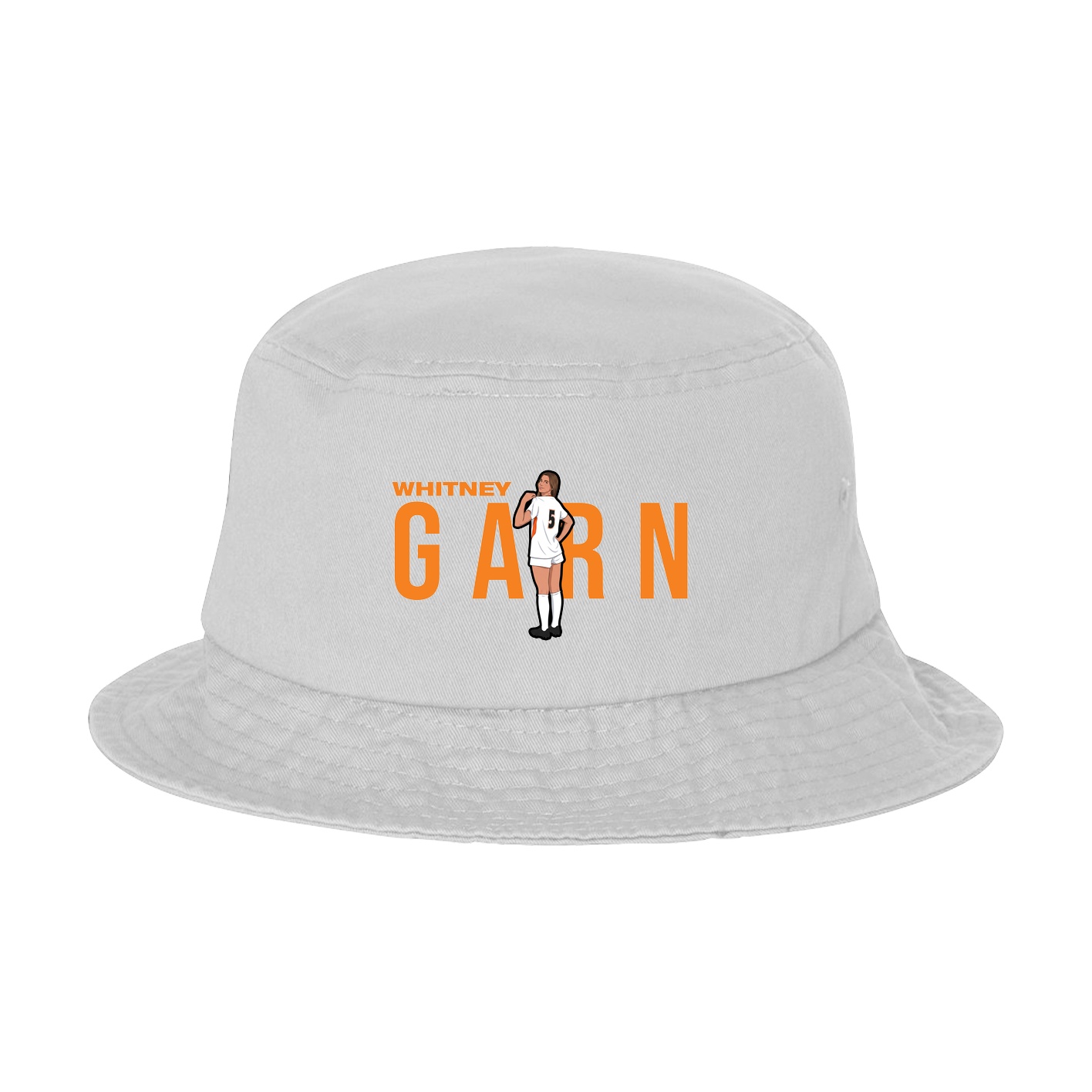 Bucket Cap — Player Name in White