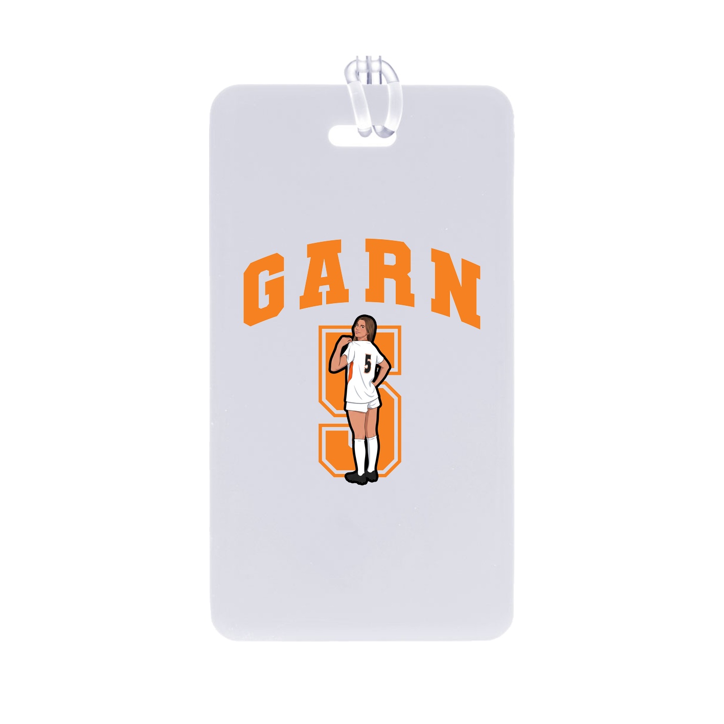 Bag Tag — Number in Classic