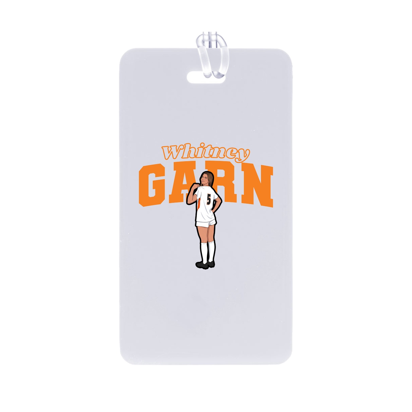 Bag Tag — Name Arch in Classic