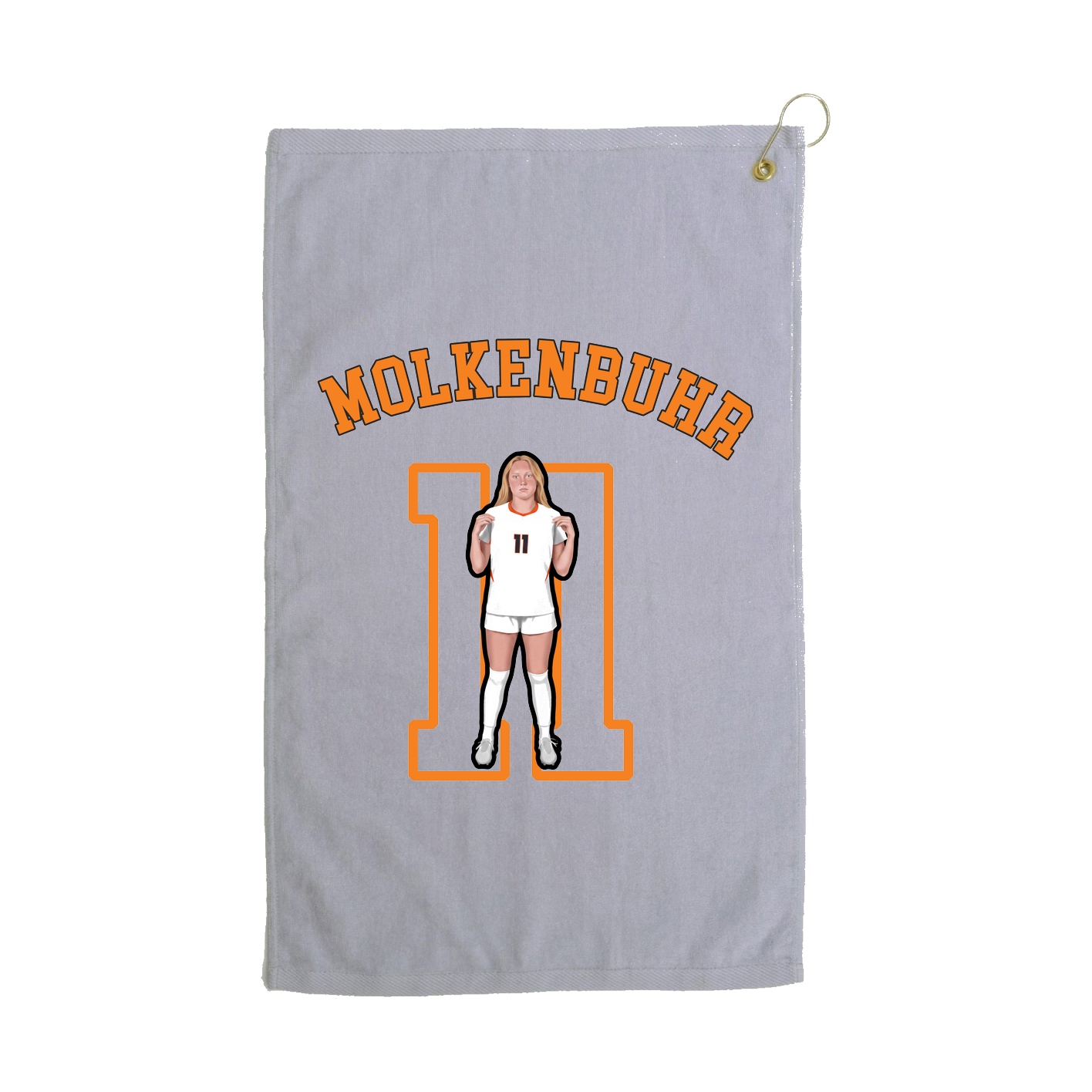 Golf Towel — Shirsey Arch in Grey