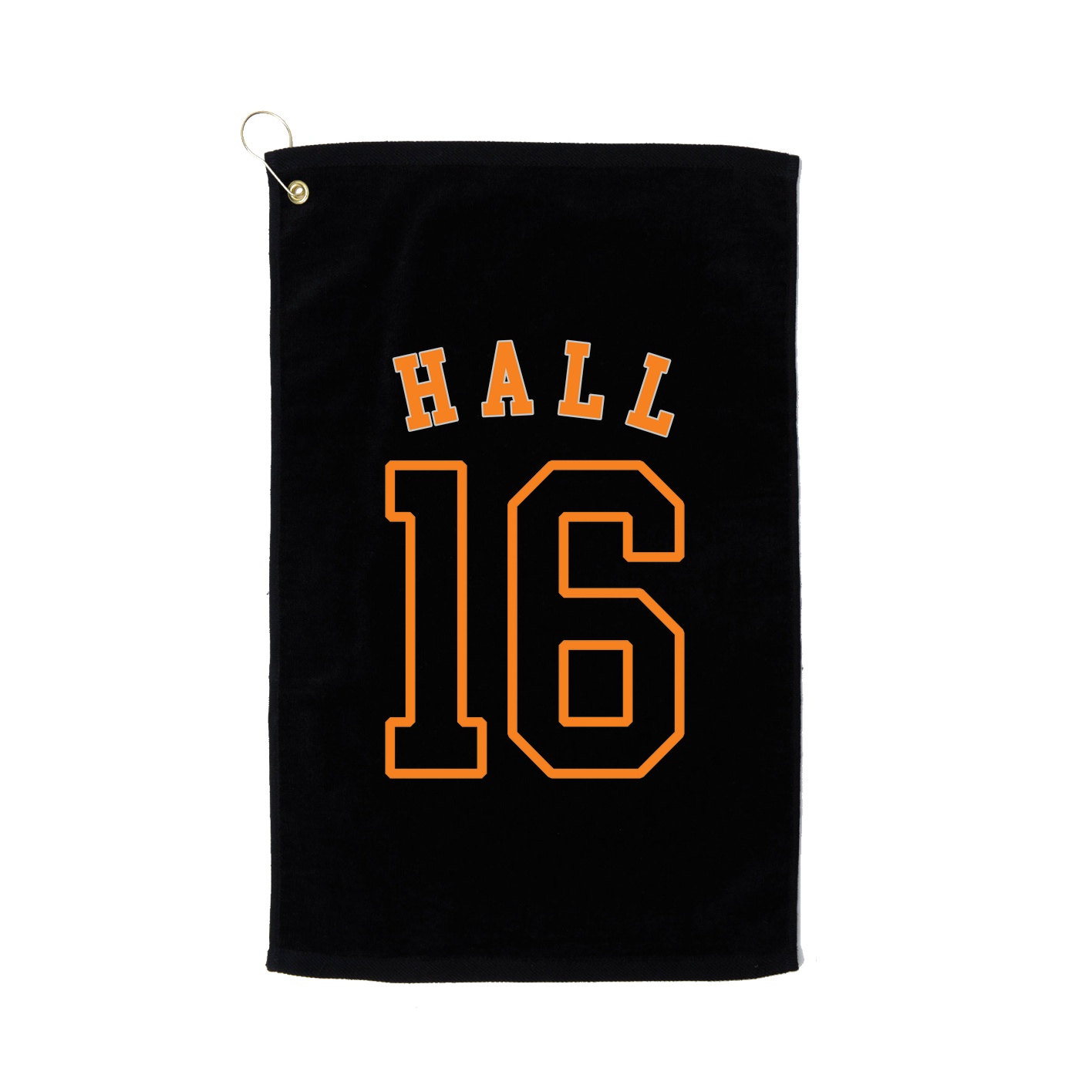 Golf Towel — Shirsey Arch in Black