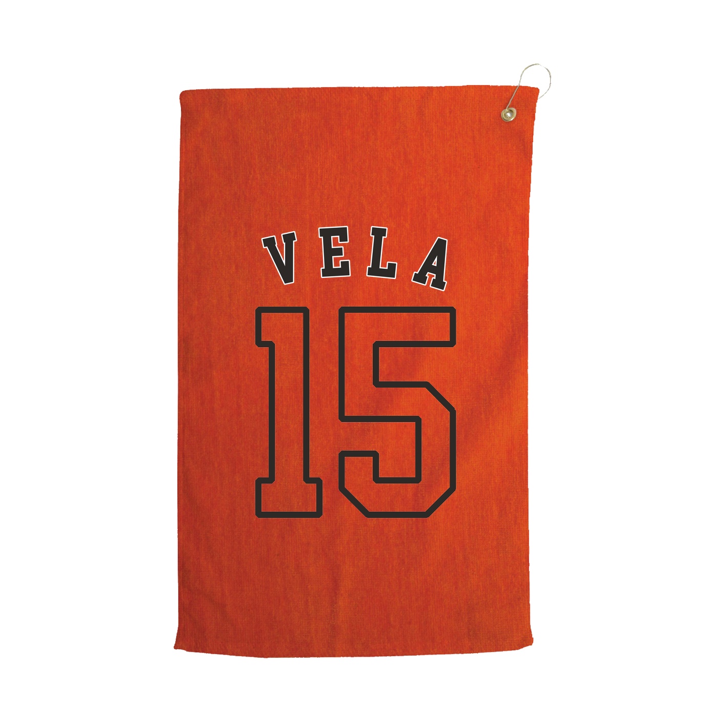 Golf Towel — Shirsey Arch in Orange