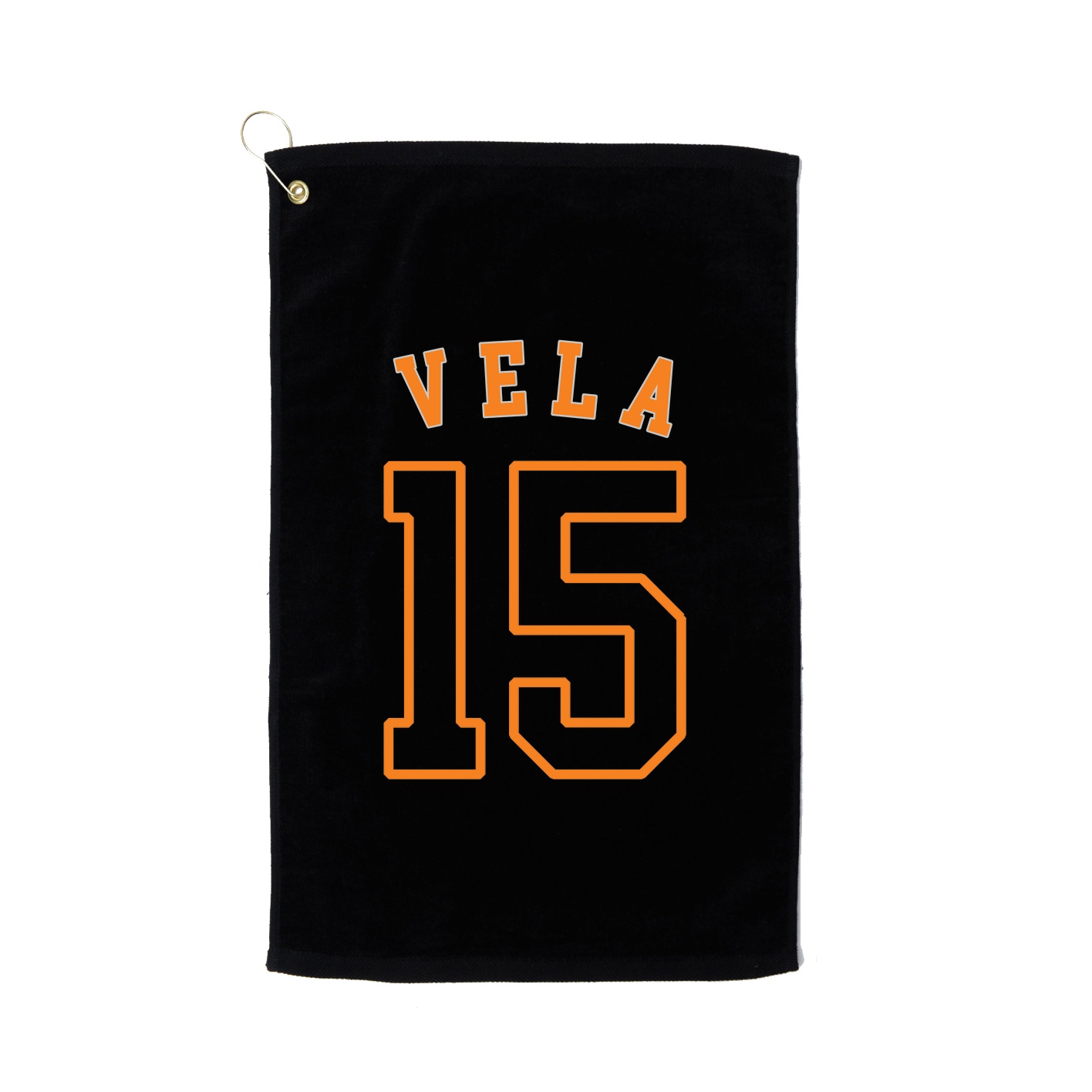 Golf Towel — Shirsey Arch in Black