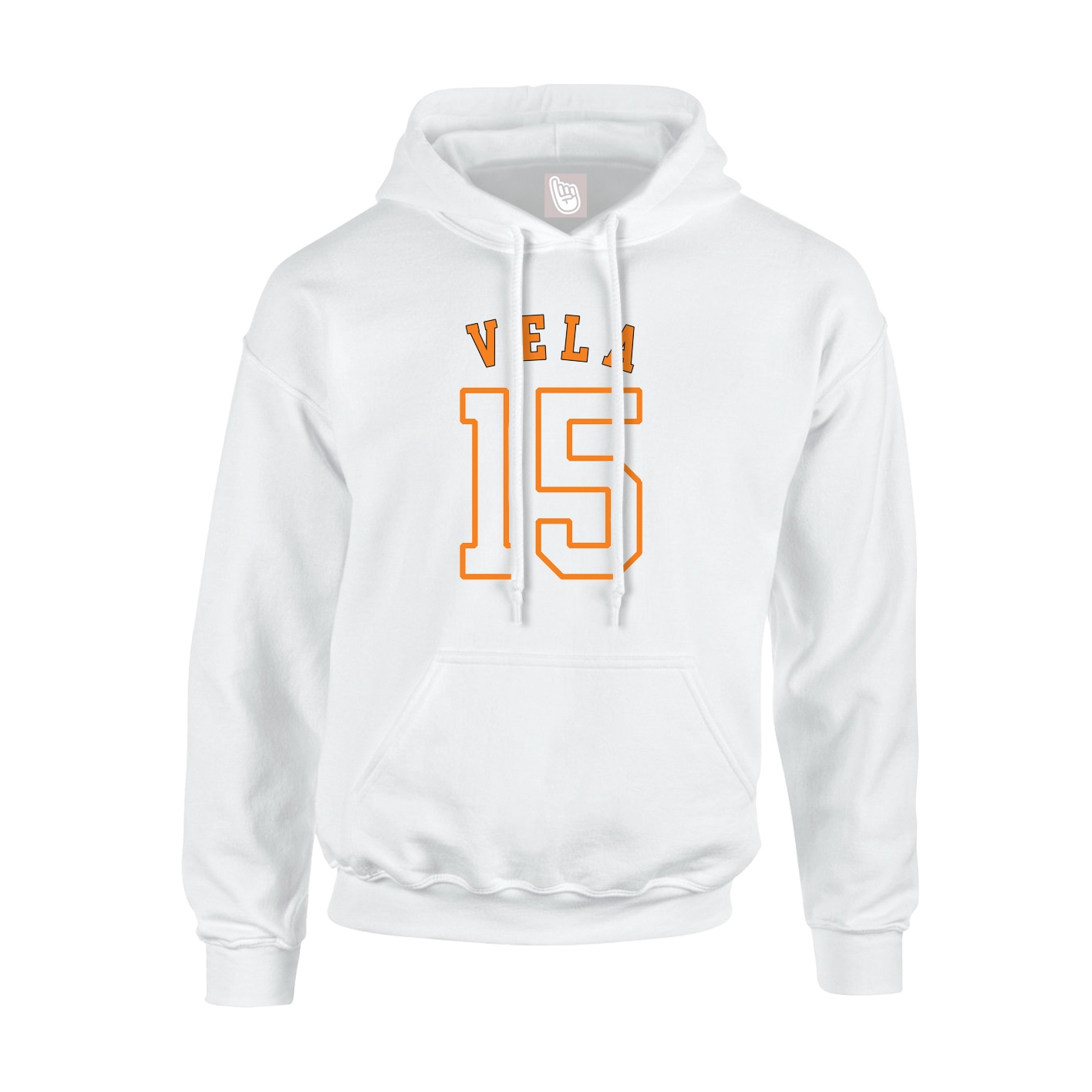 Hoodie — Shirsey Arch in White