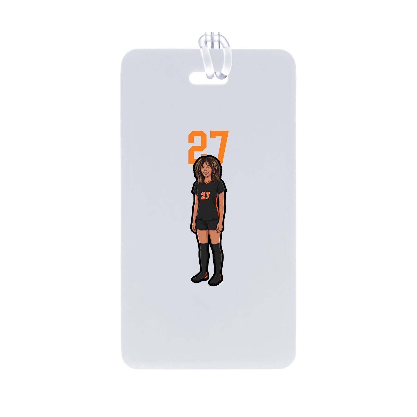 Bag Tag — Number Top in Classic