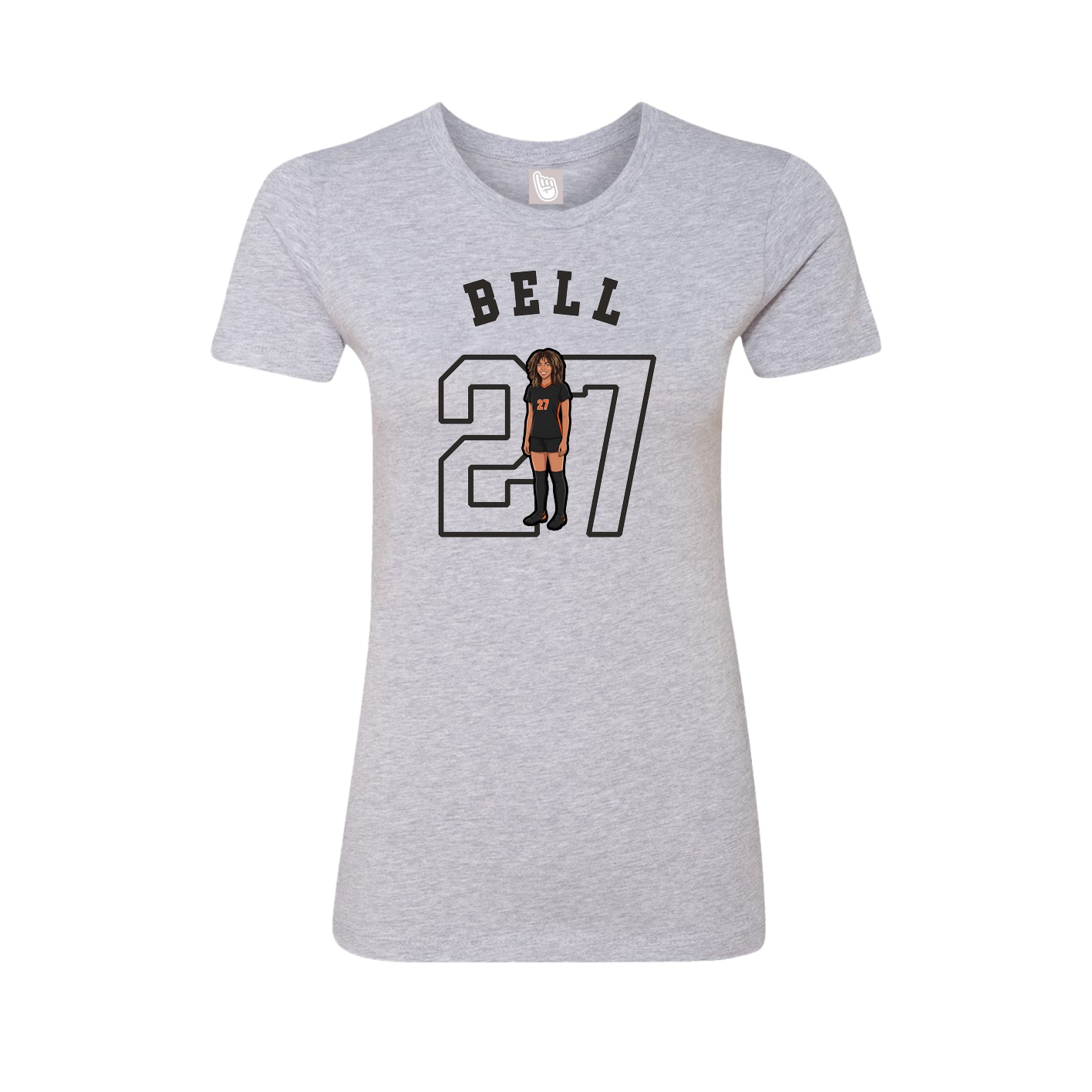 Womens Tee — Shirsey Arch in Grey