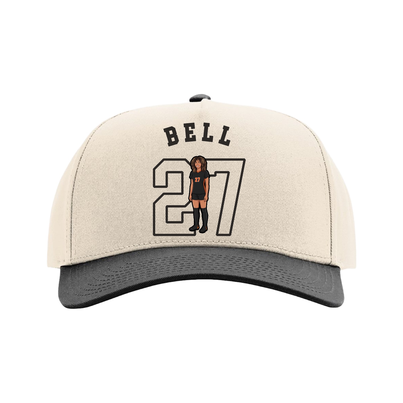 Full Fabric Five-Panel Champ Cap