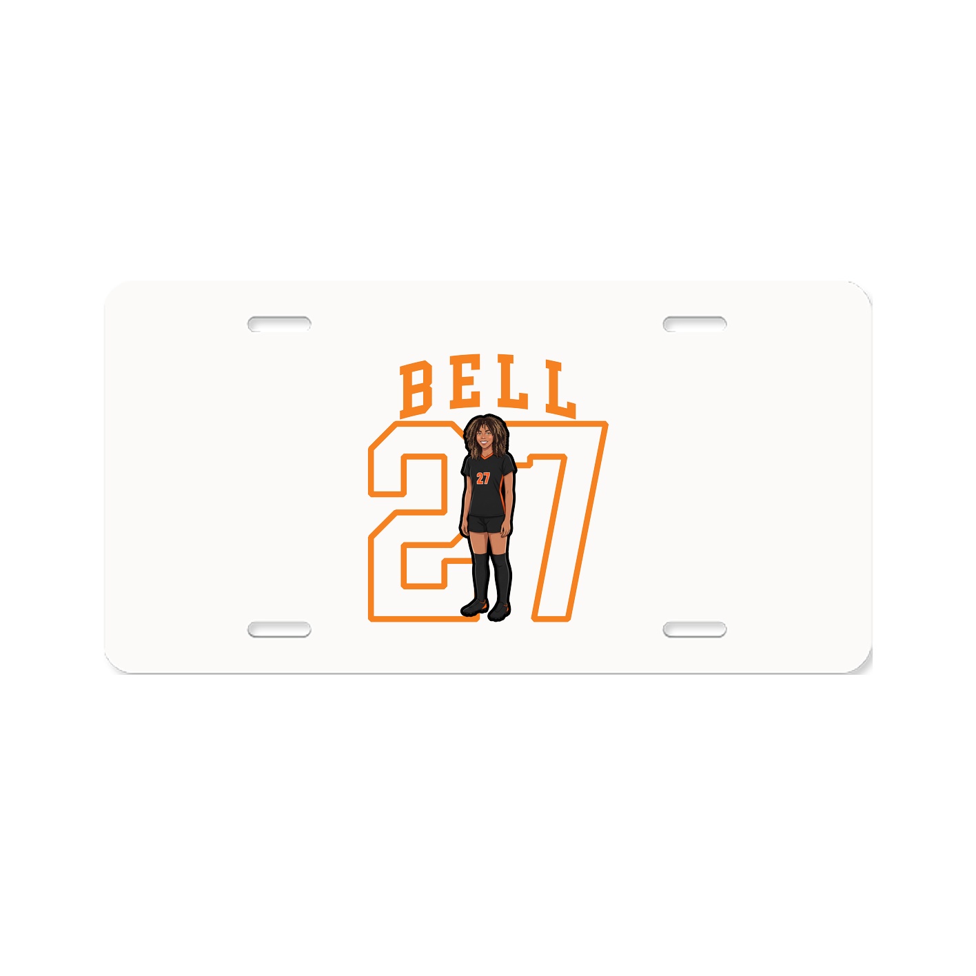 Aluminum License Plate