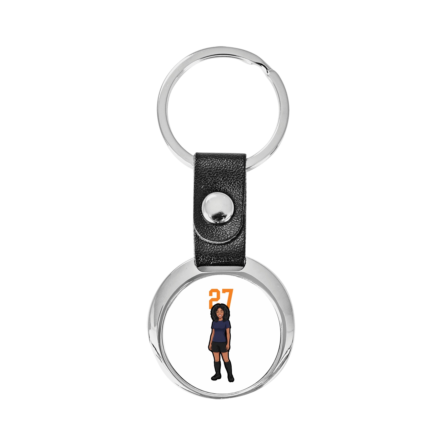 Key Chain — Number Top in Classic