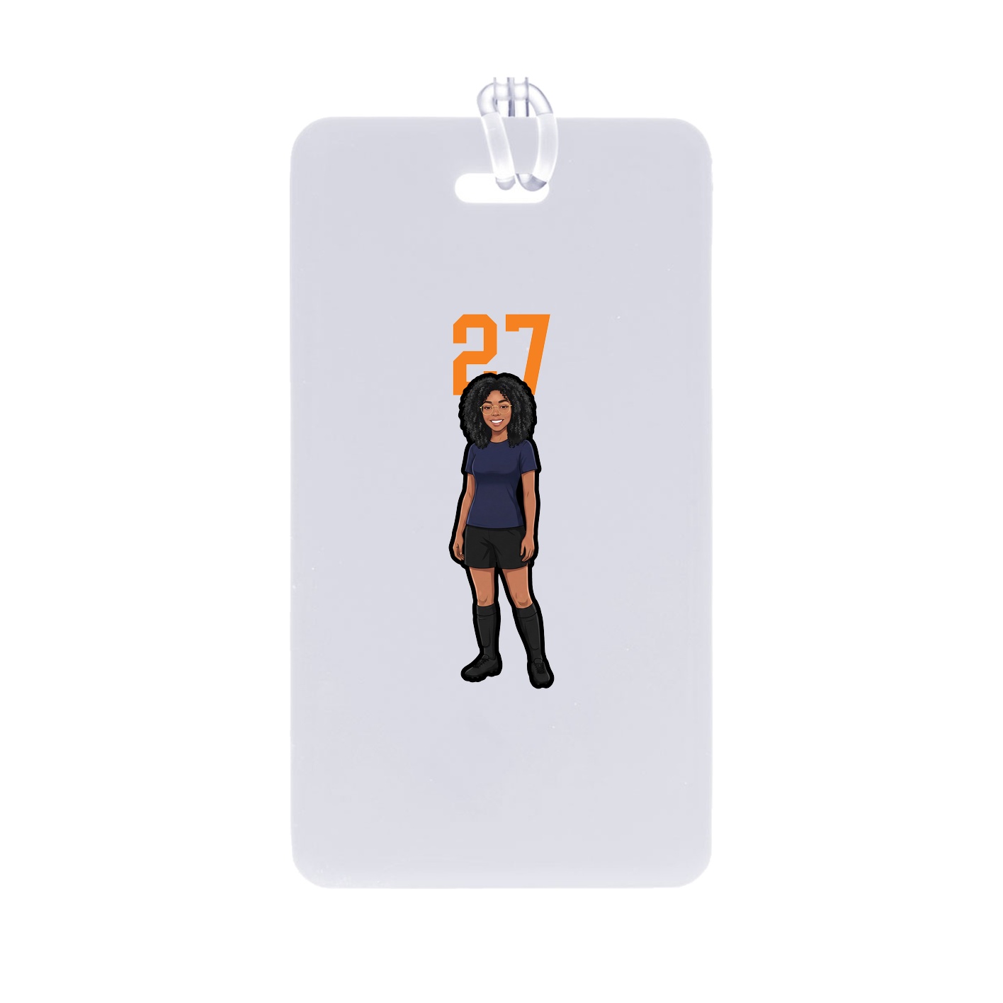 Bag Tag — Number Top in Classic