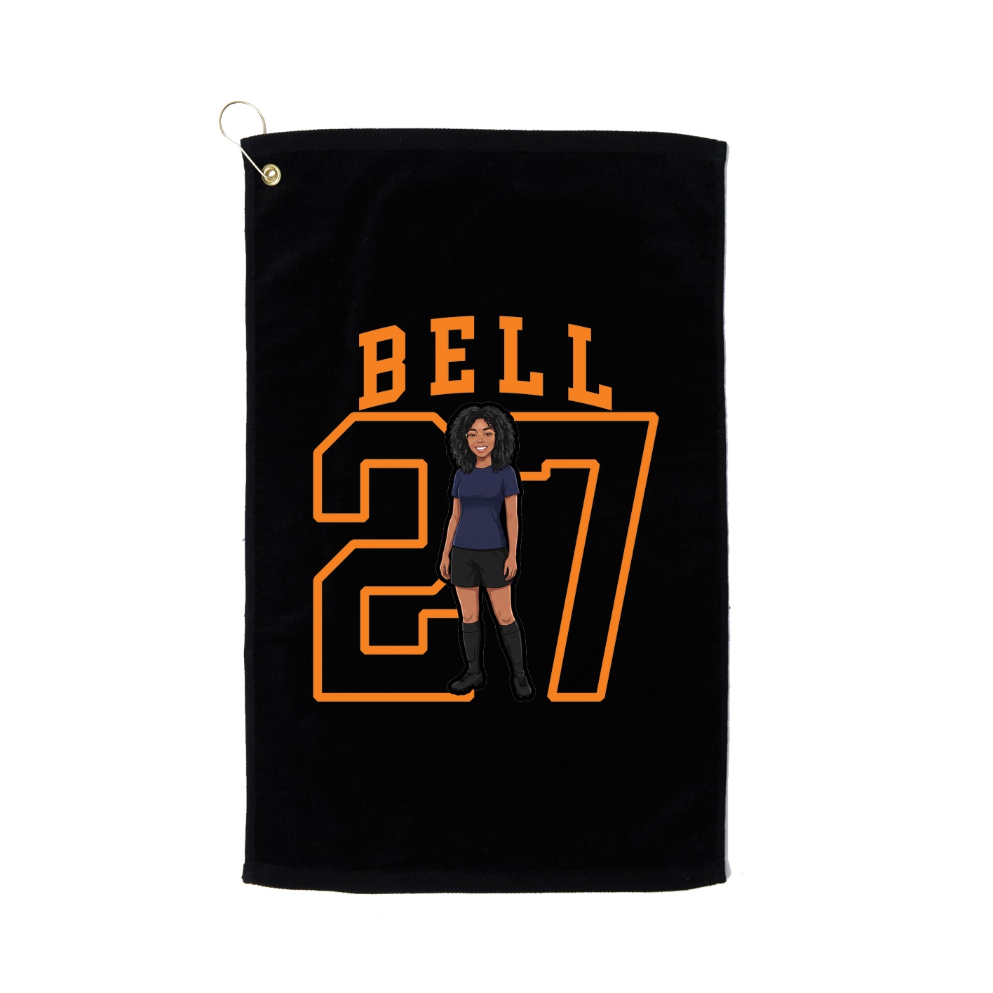 Golf Towel — Shirsey in Black