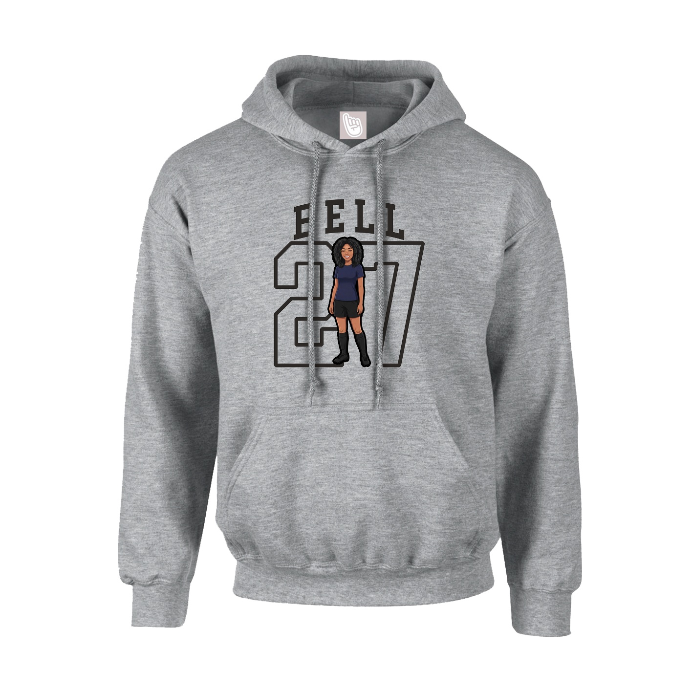 Youth Hoodie — Shirsey in Grey
