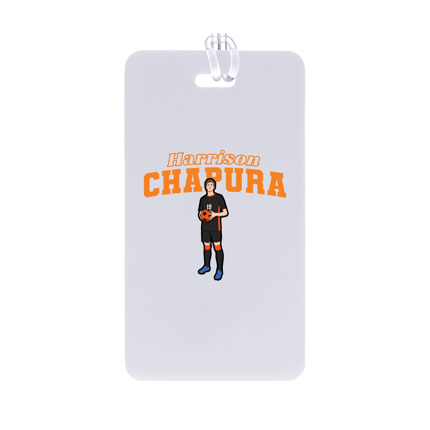 Bag Tag — Name Arch in Classic