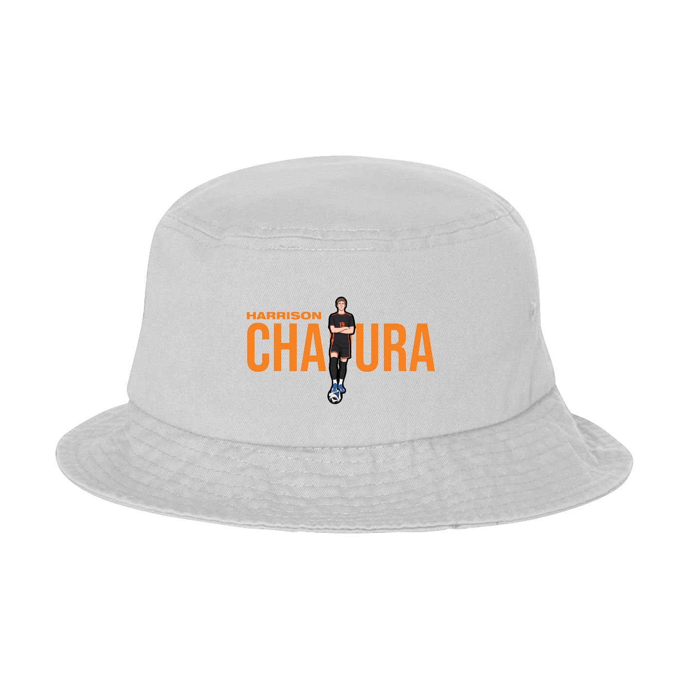Bucket Cap — Player Name in White