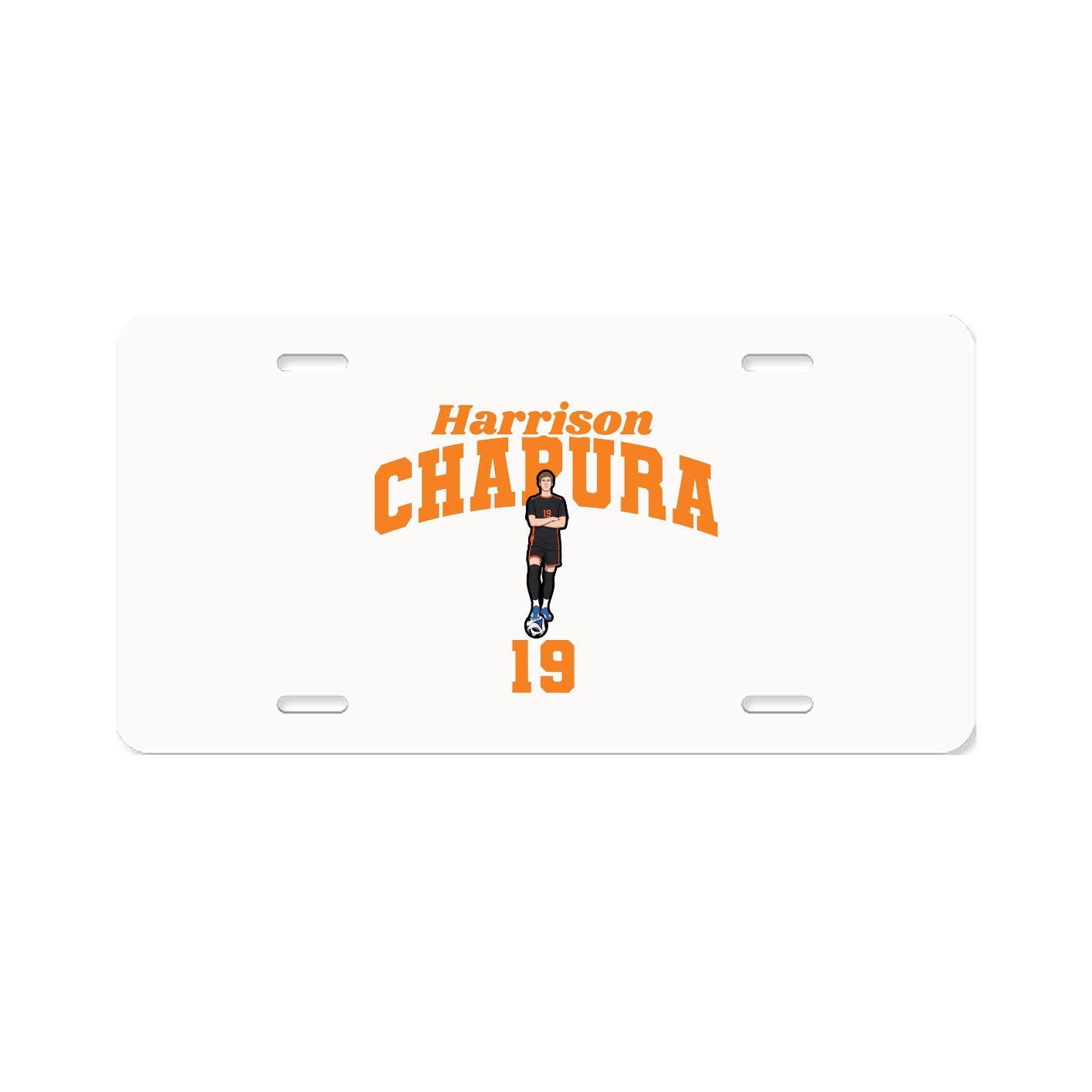 License Plate — Signature Arch in Classic
