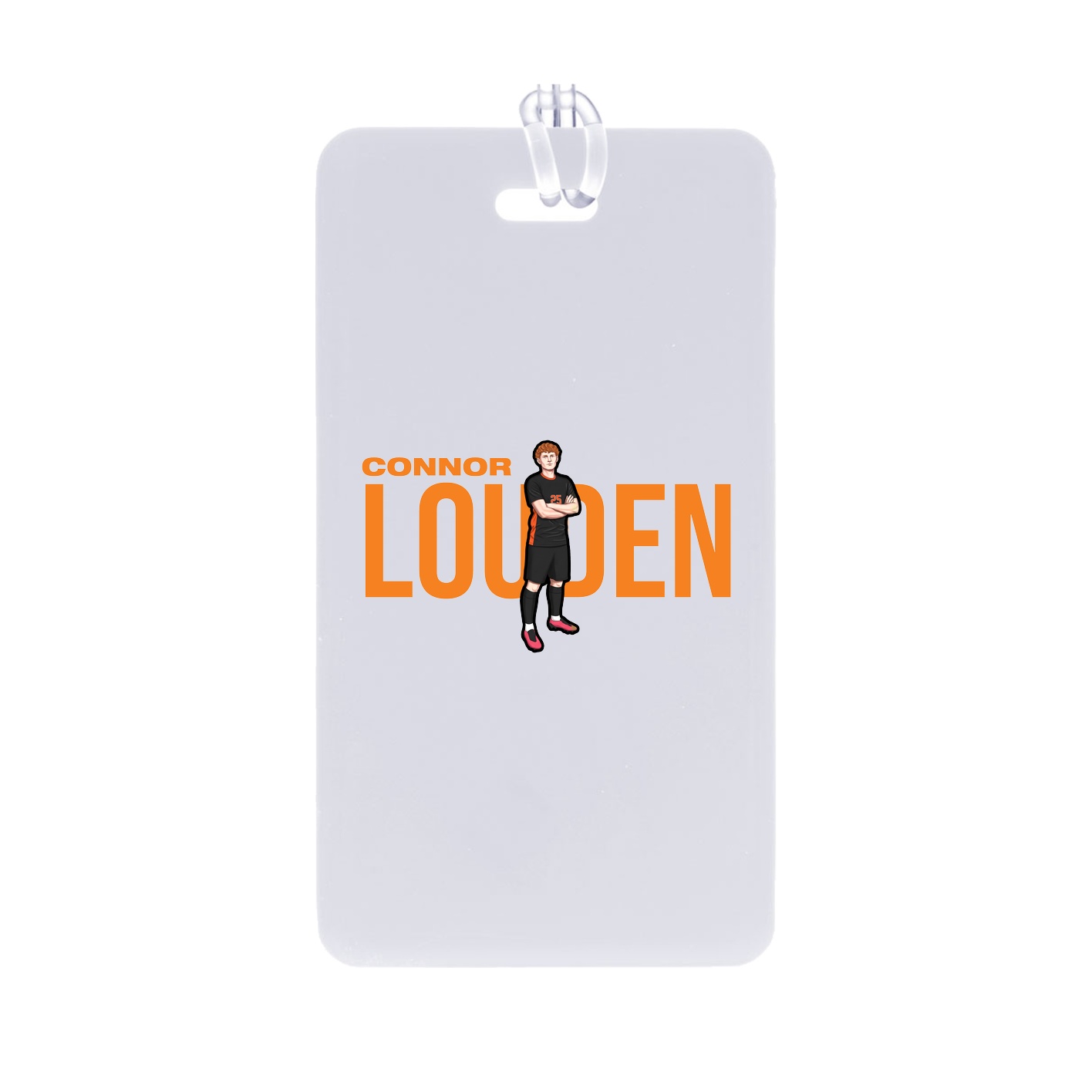 Bag Tag — Player Name in Classic