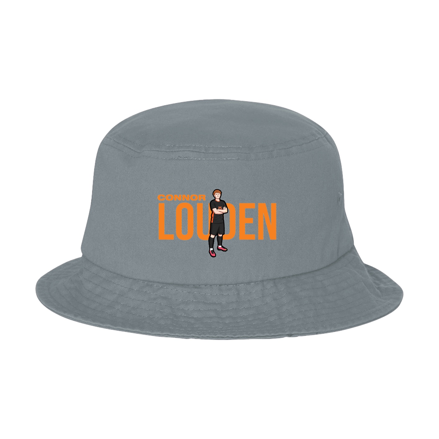 Bucket Cap — Player Name in Grey