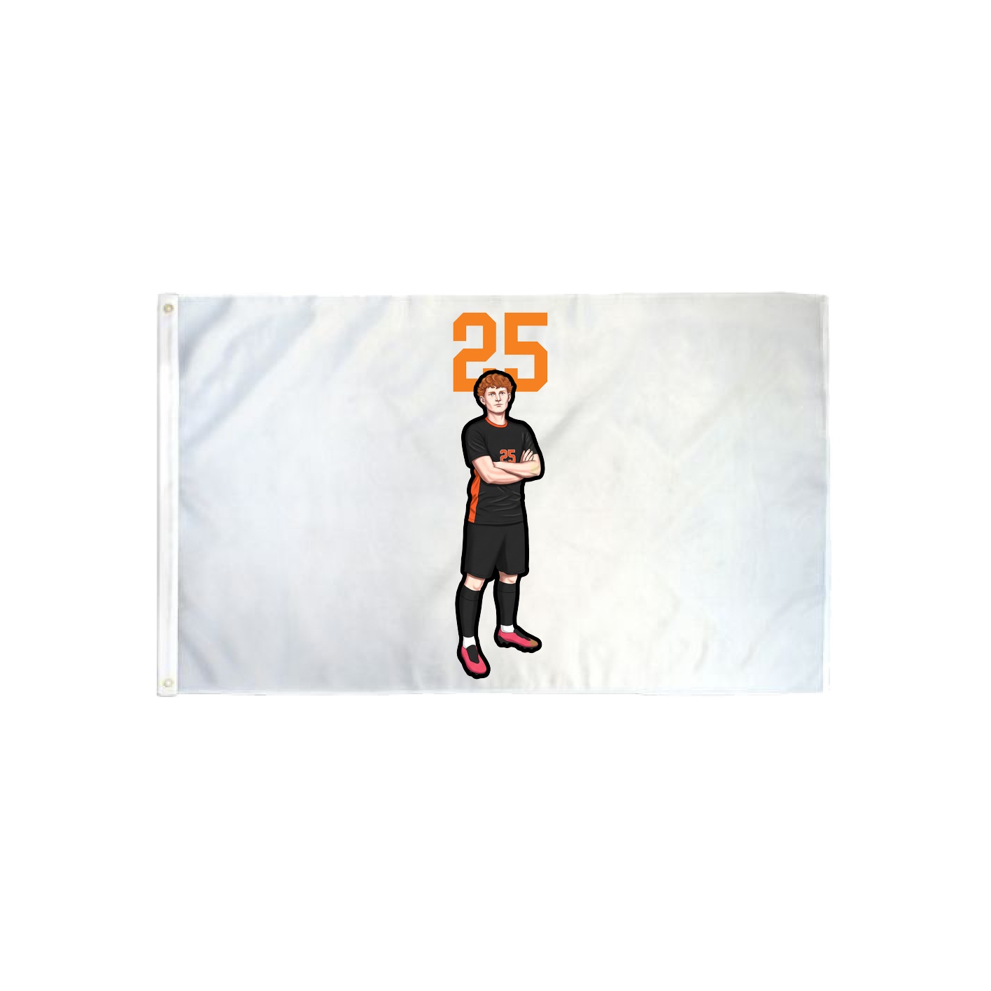 3x5 Flag — Number Top in Classic