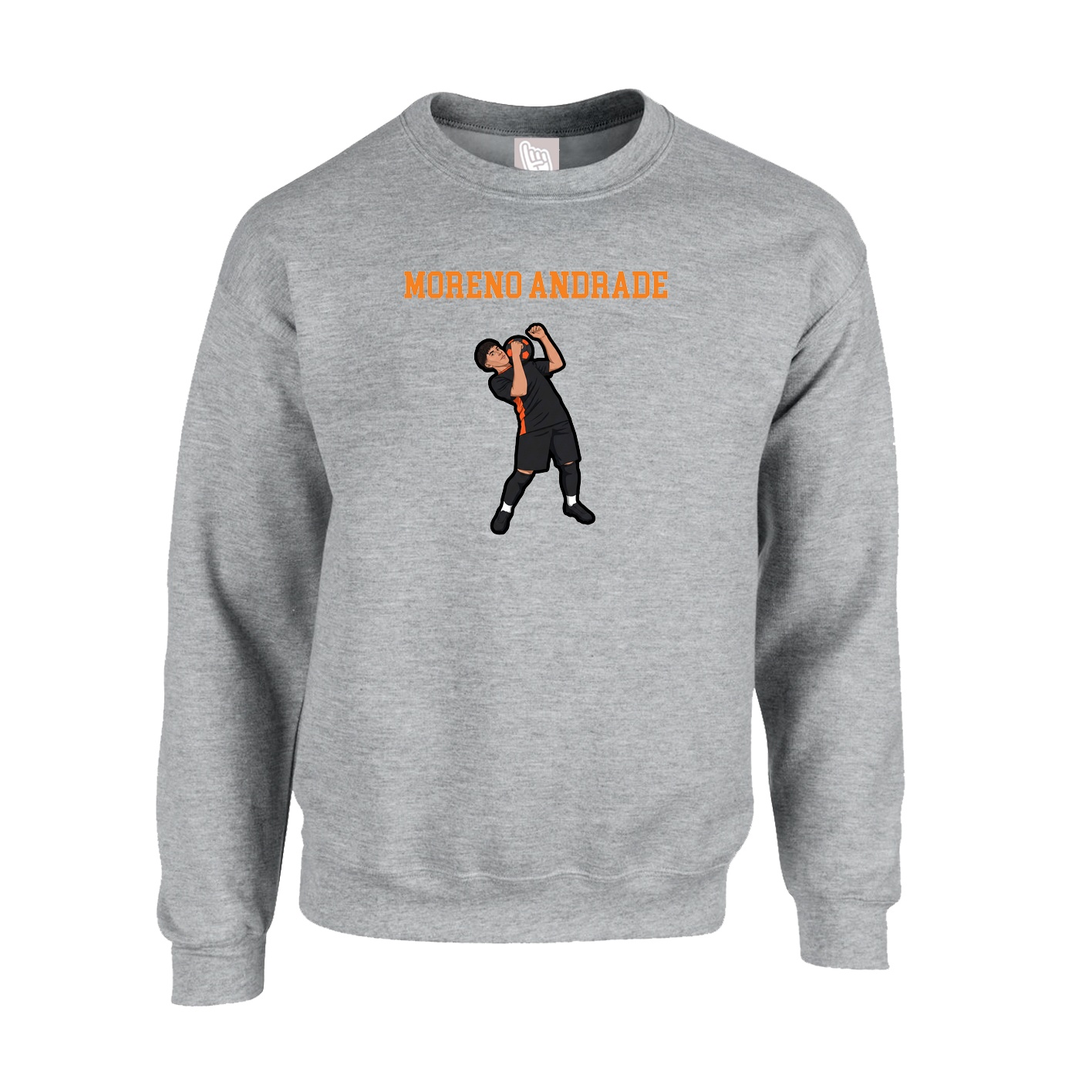Fleece Crew — Shirsey in Grey