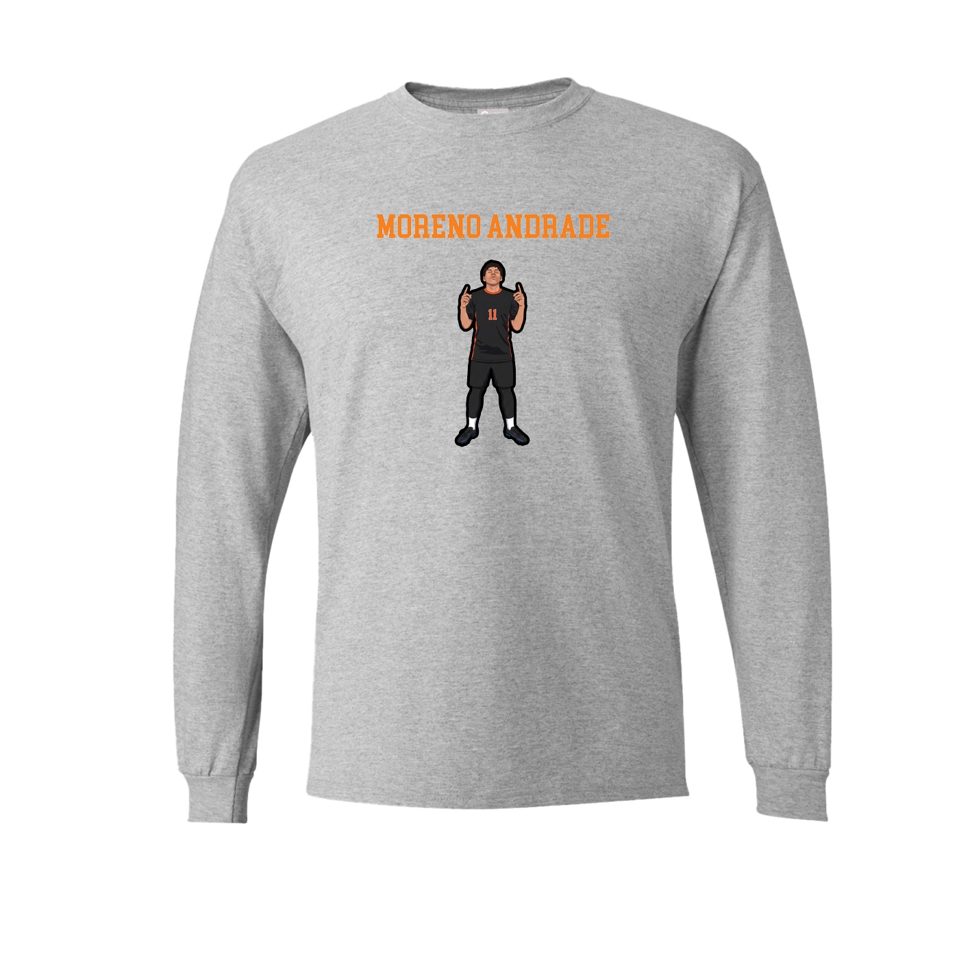 Long Sleeve Tee — Shirsey in Grey