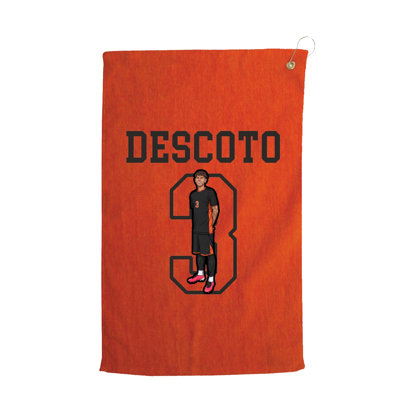 Golf Towel — Shirsey in Orange