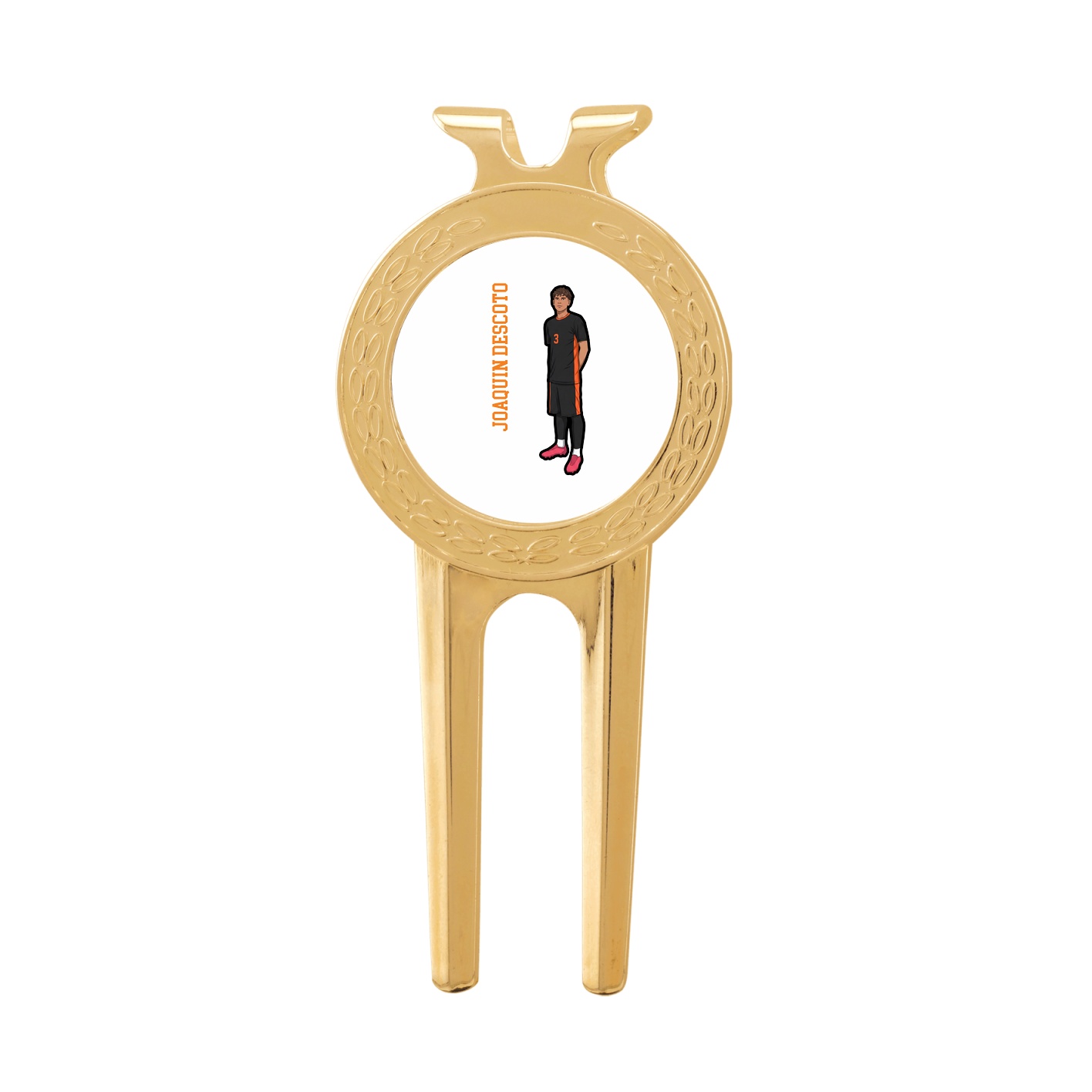 Divot Tool with Ball Marker — Name Vertical in Classic