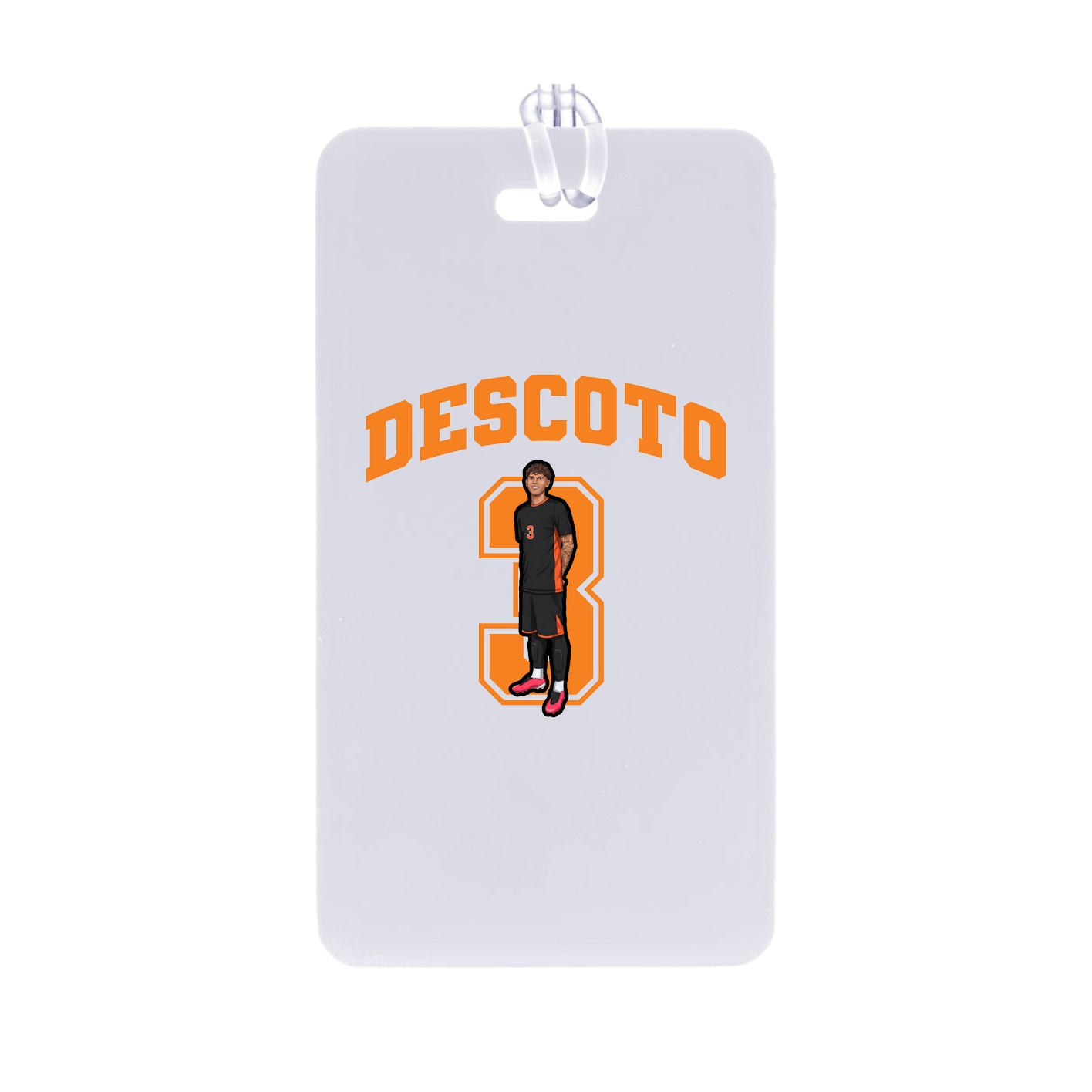 Bag Tag — Number in Classic