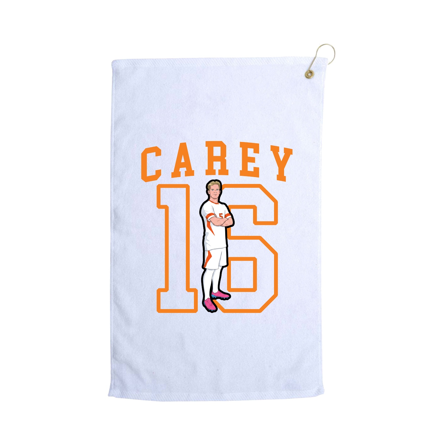Golf Towel — Shirsey in White