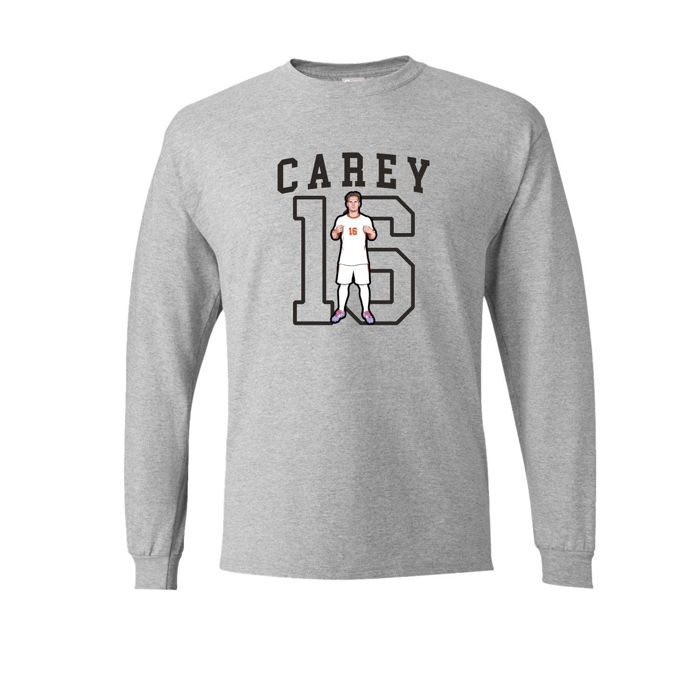 Long Sleeve Tee — Shirsey in Grey