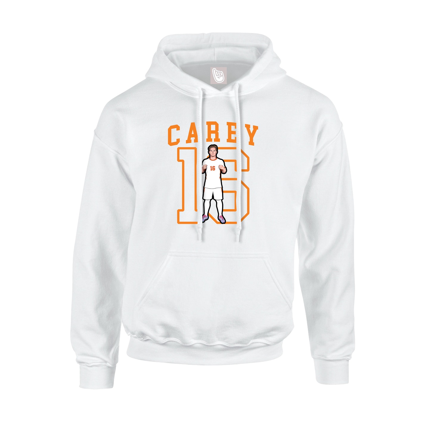 Hoodie — Shirsey in White