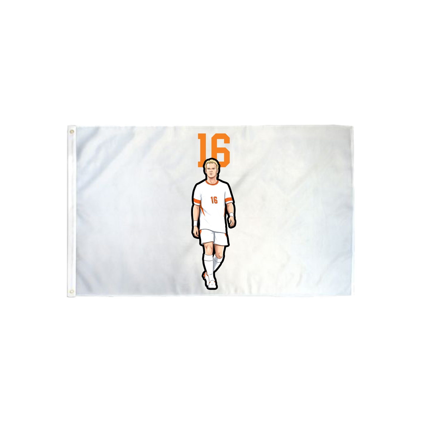 3x5 Flag — Number Top in Classic