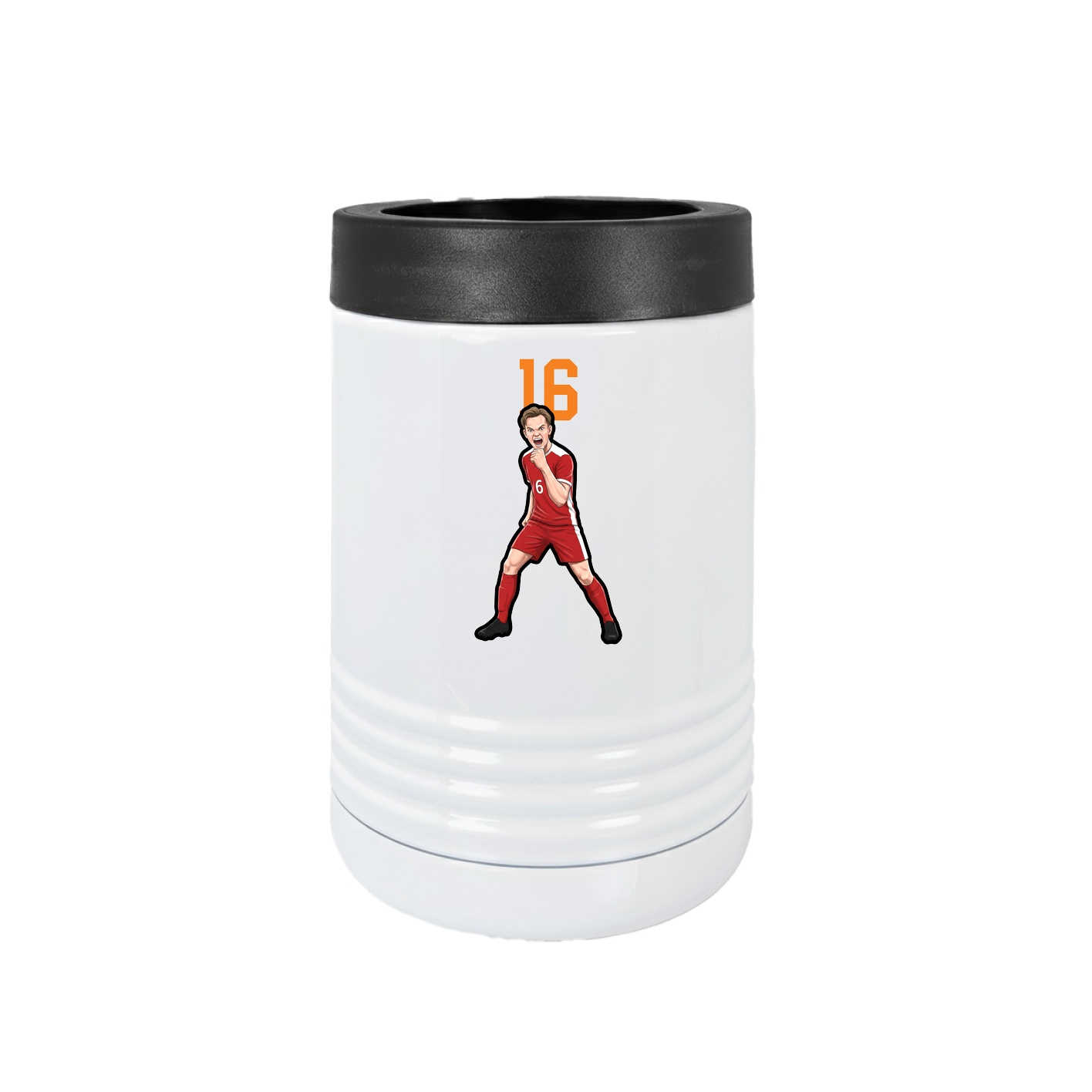 Beverage Holder — Number Top in White