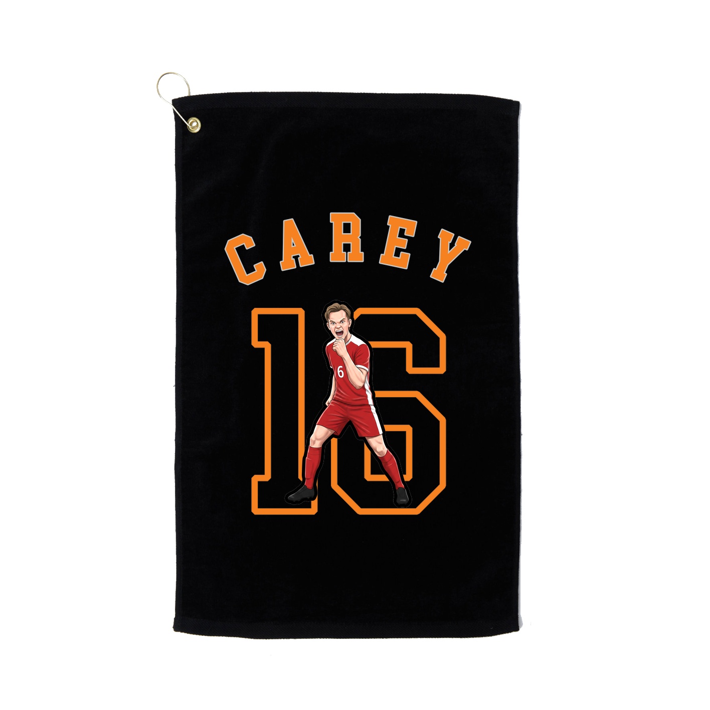 Golf Towel — Shirsey Arch in Black