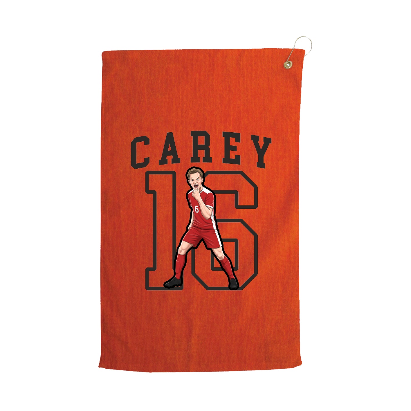 Golf Towel — Shirsey in Orange