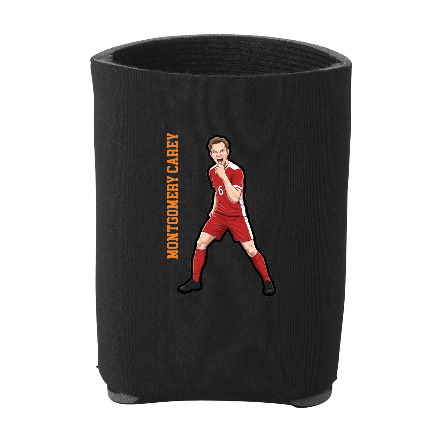 Can Holder — Name Vertical in Black