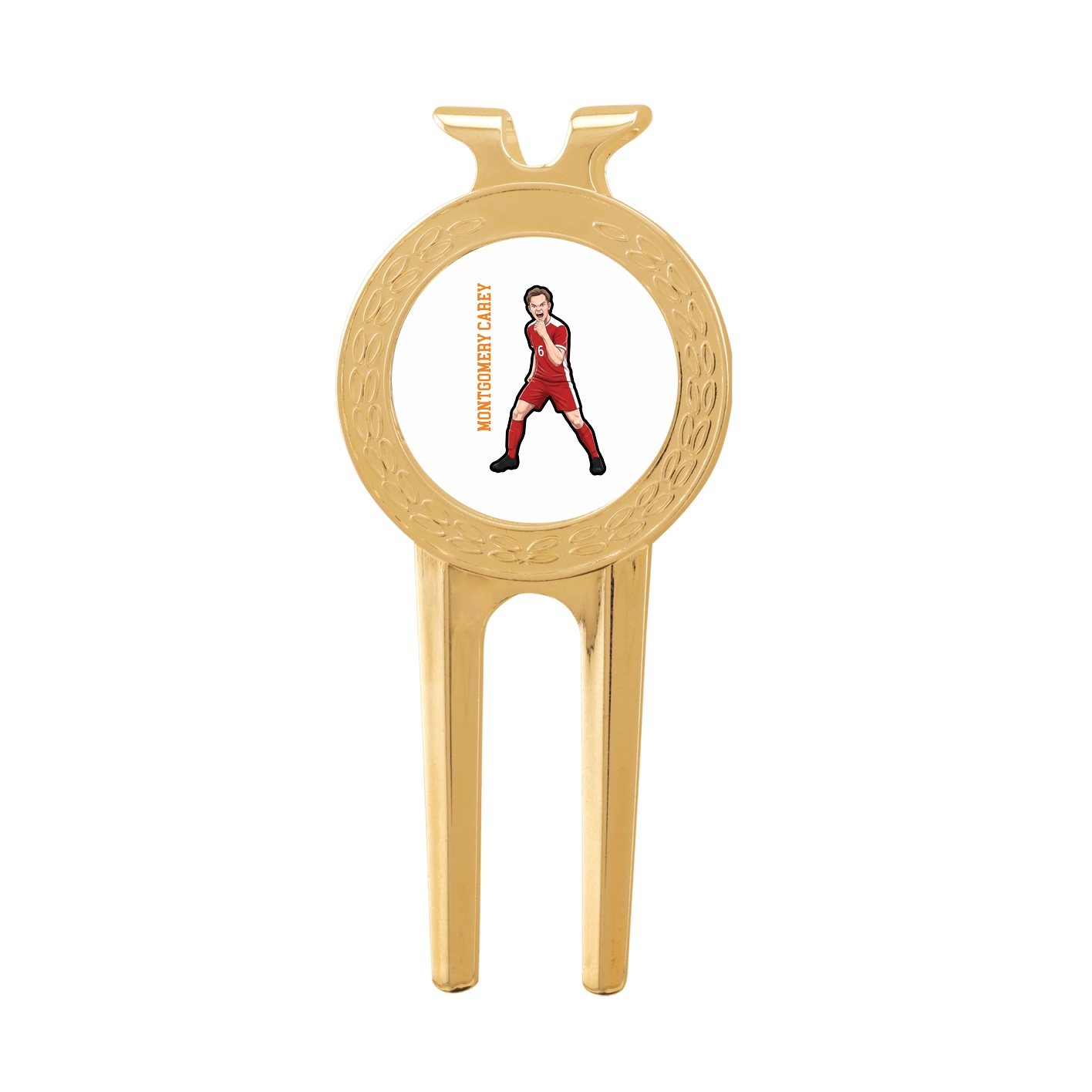 Divot Tool with Ball Marker — Name Vertical in Classic