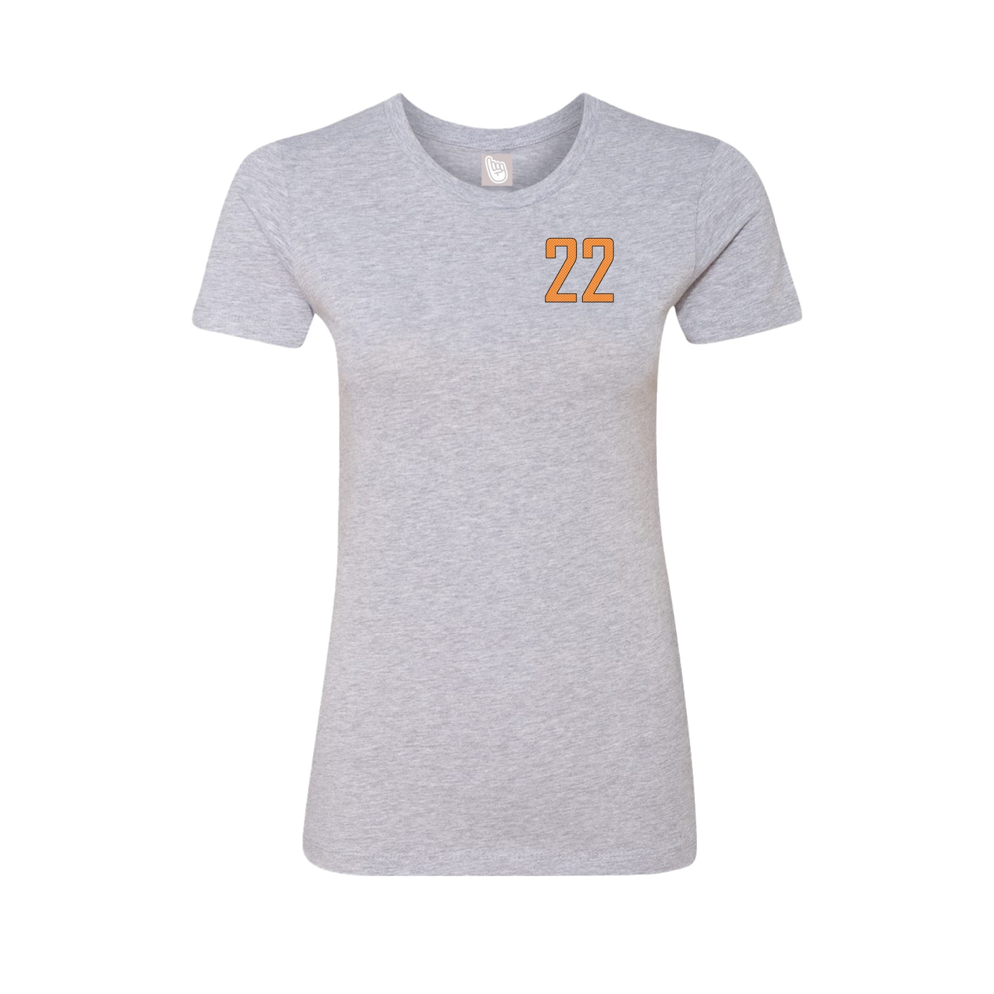 Womens Tee — Front Shirsy in Grey