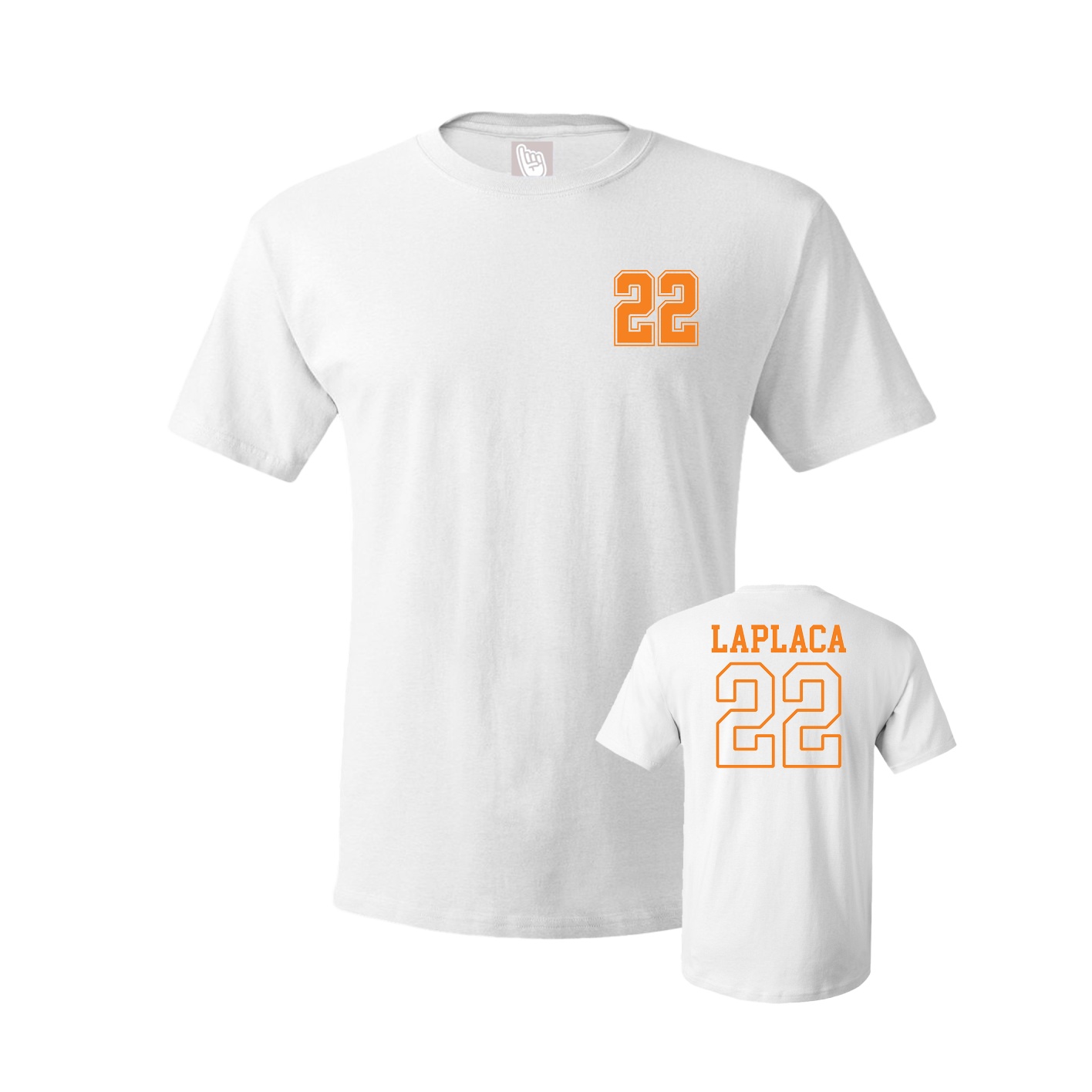 Tee — Chest Back in White