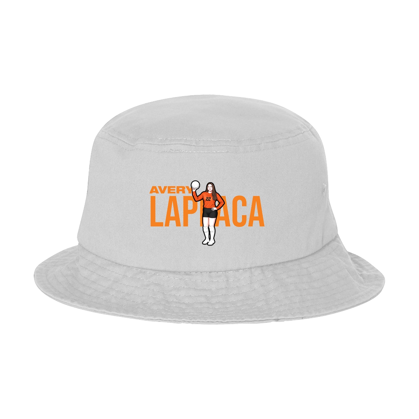 Bucket Cap — Player Name in White