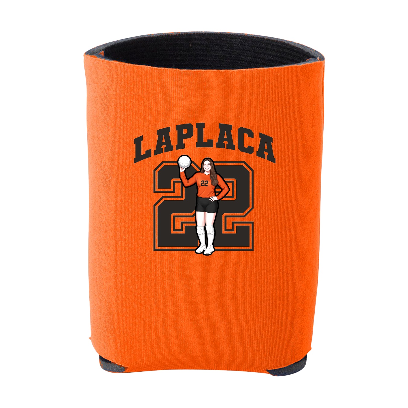 Can Holder — Number in Orange