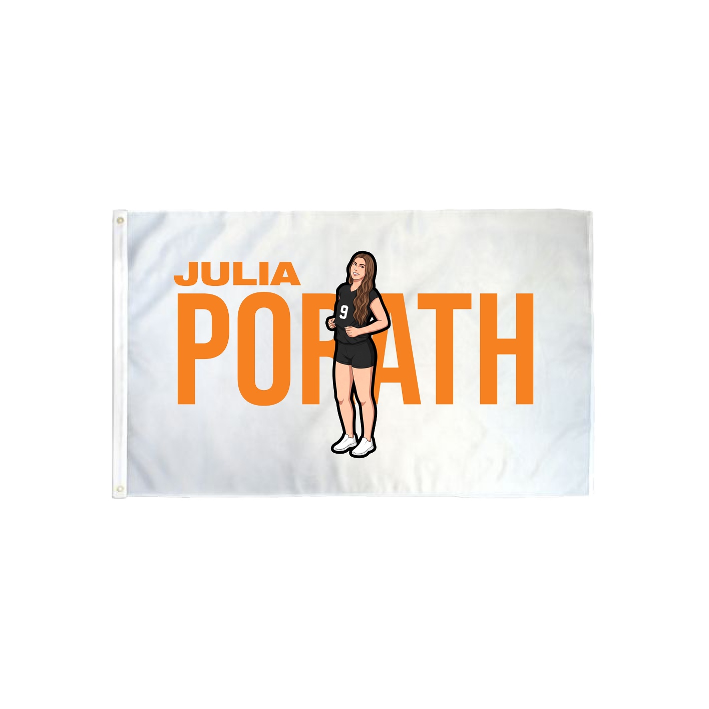 3x5 Flag — Player Name in Classic