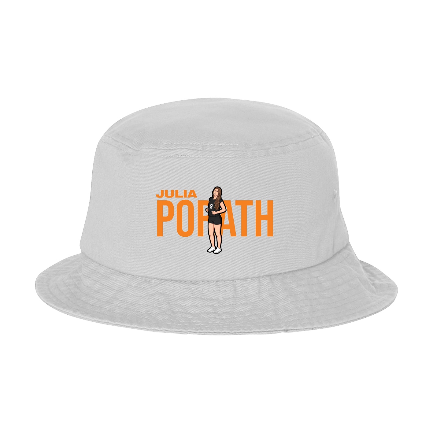 Bucket Cap — Player Name in White