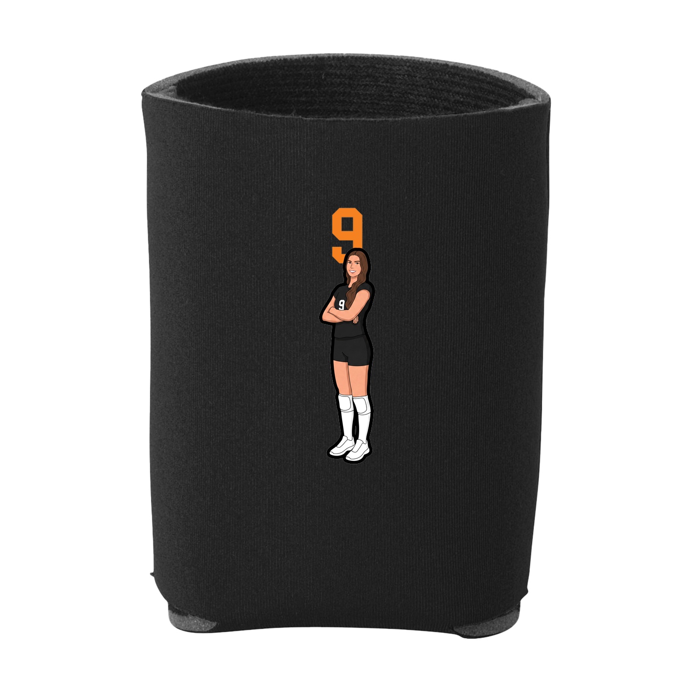 Can Holder — Number Top in Black