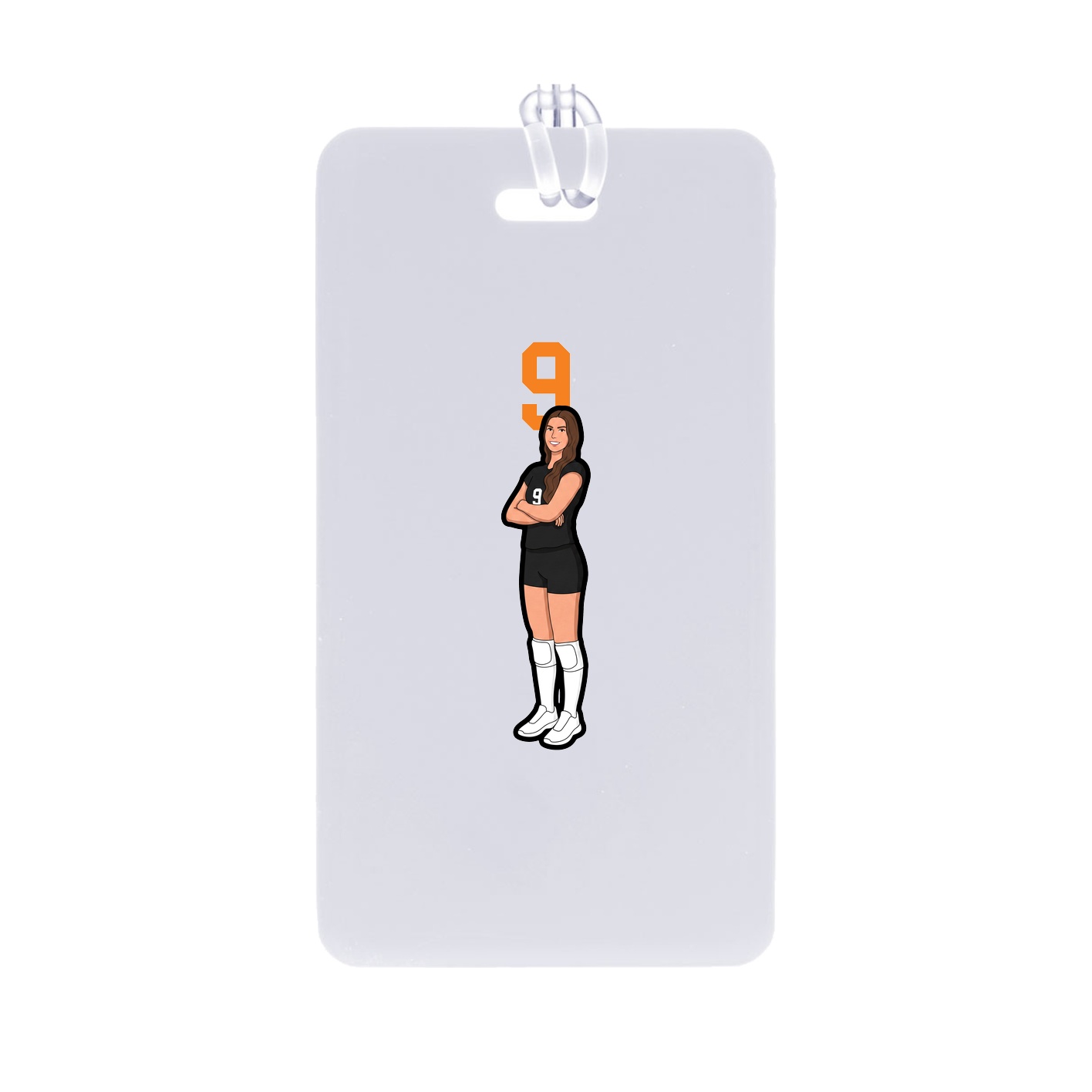 Bag Tag — Number Top in Classic
