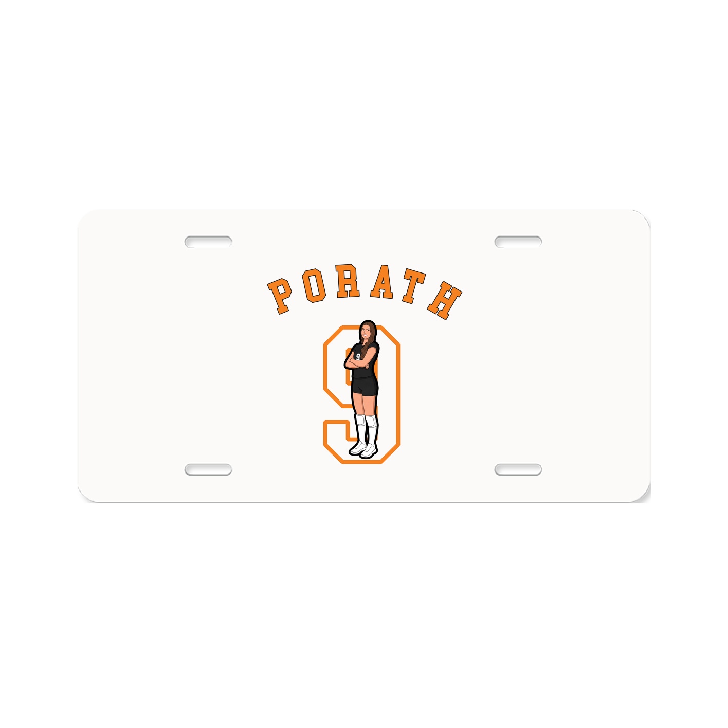 License Plate — Shirsey Arch in Classic