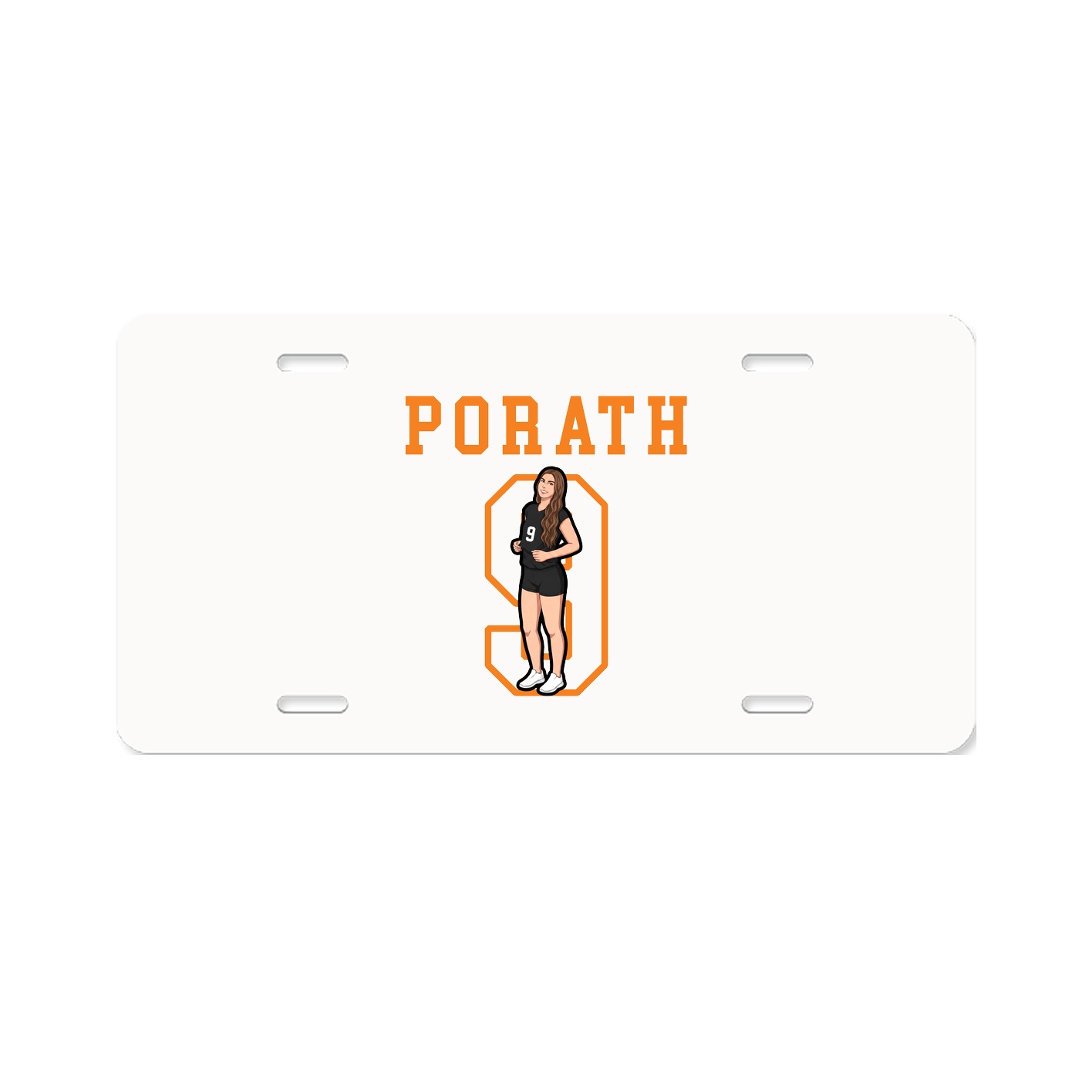 License Plate — Shirsey in Classic